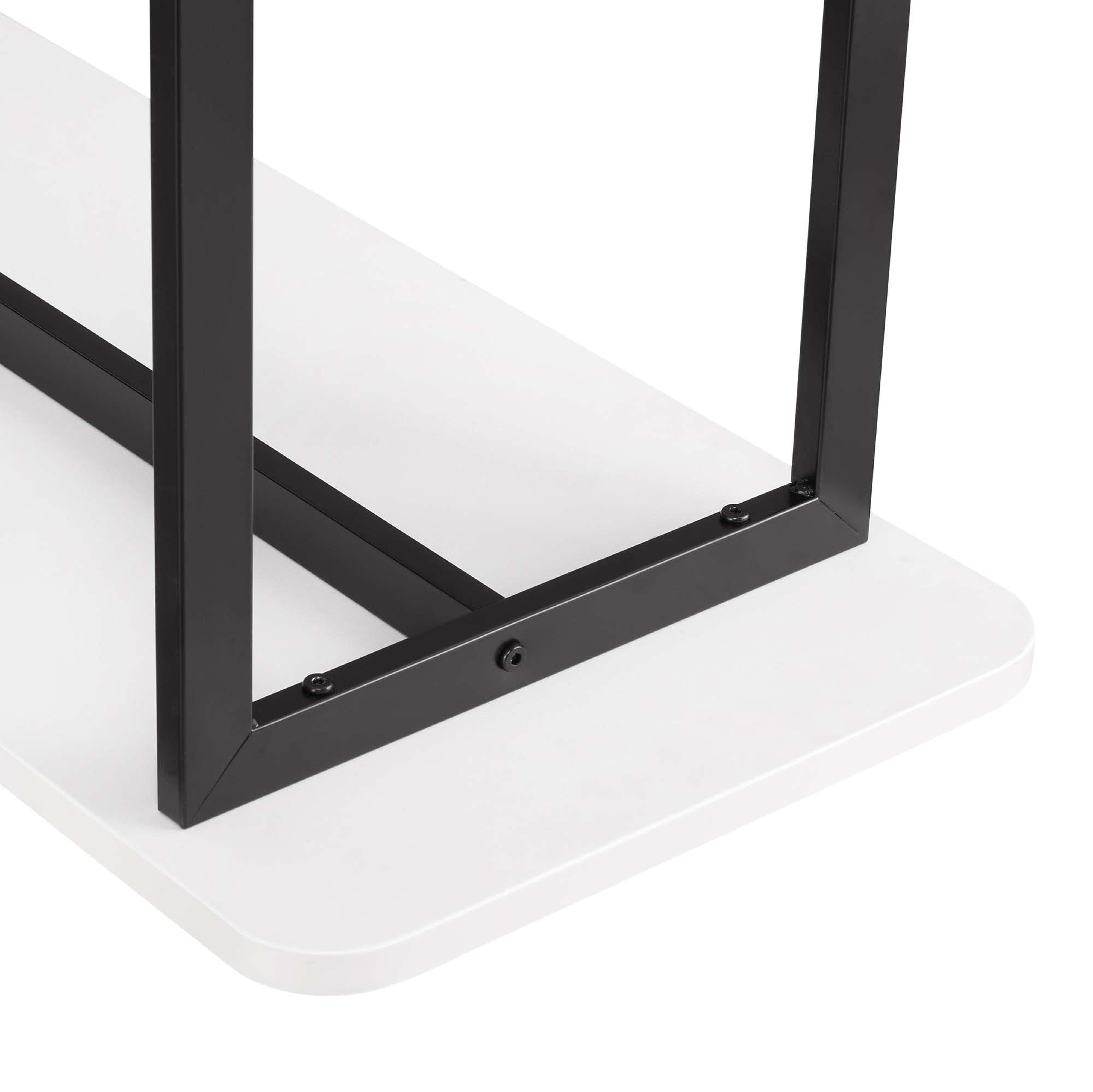 Manhattan Comfort Celine Console Table, White, large
