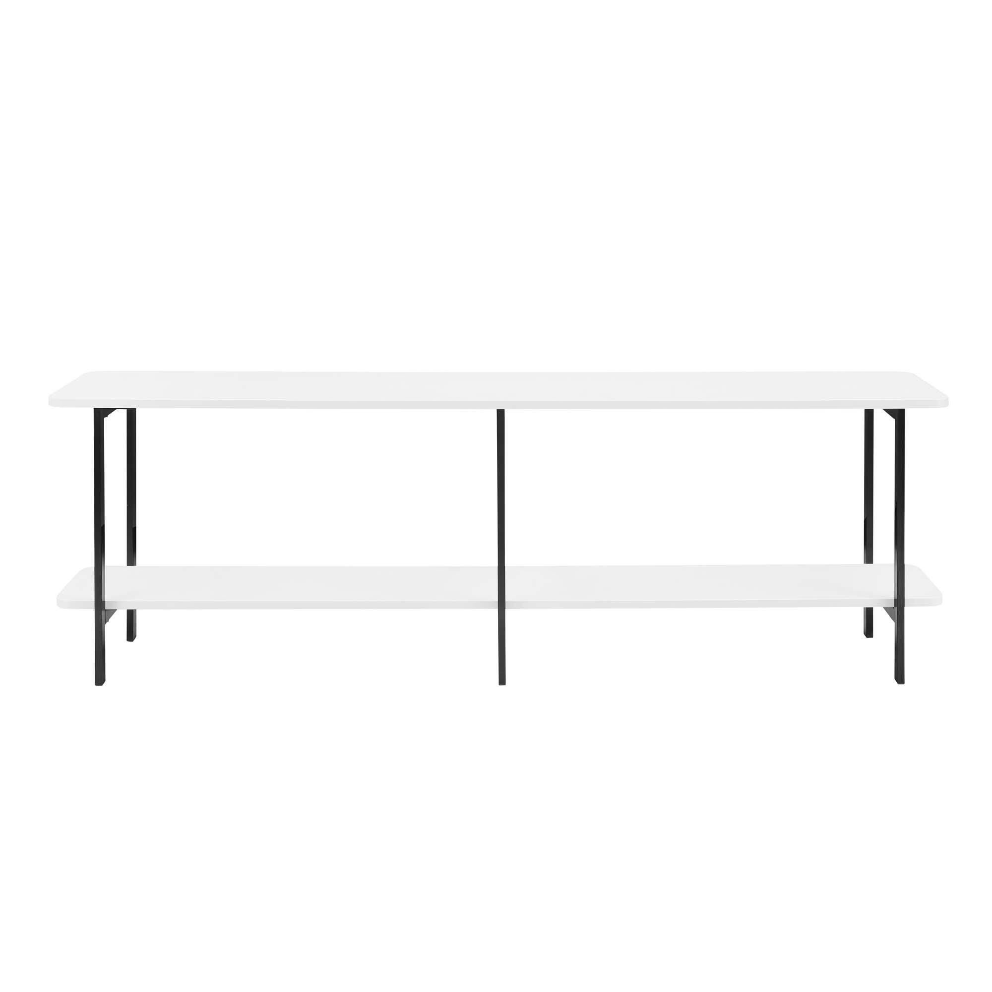 Manhattan Comfort Celine Console Table, White, large