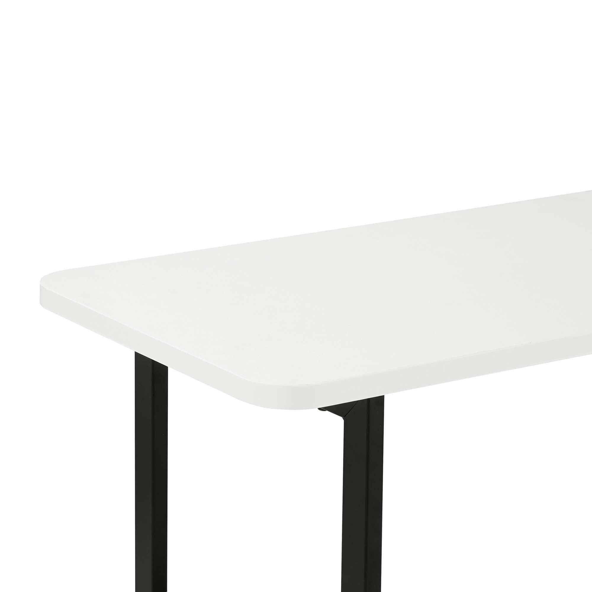Manhattan Comfort Celine Console Table, White, large