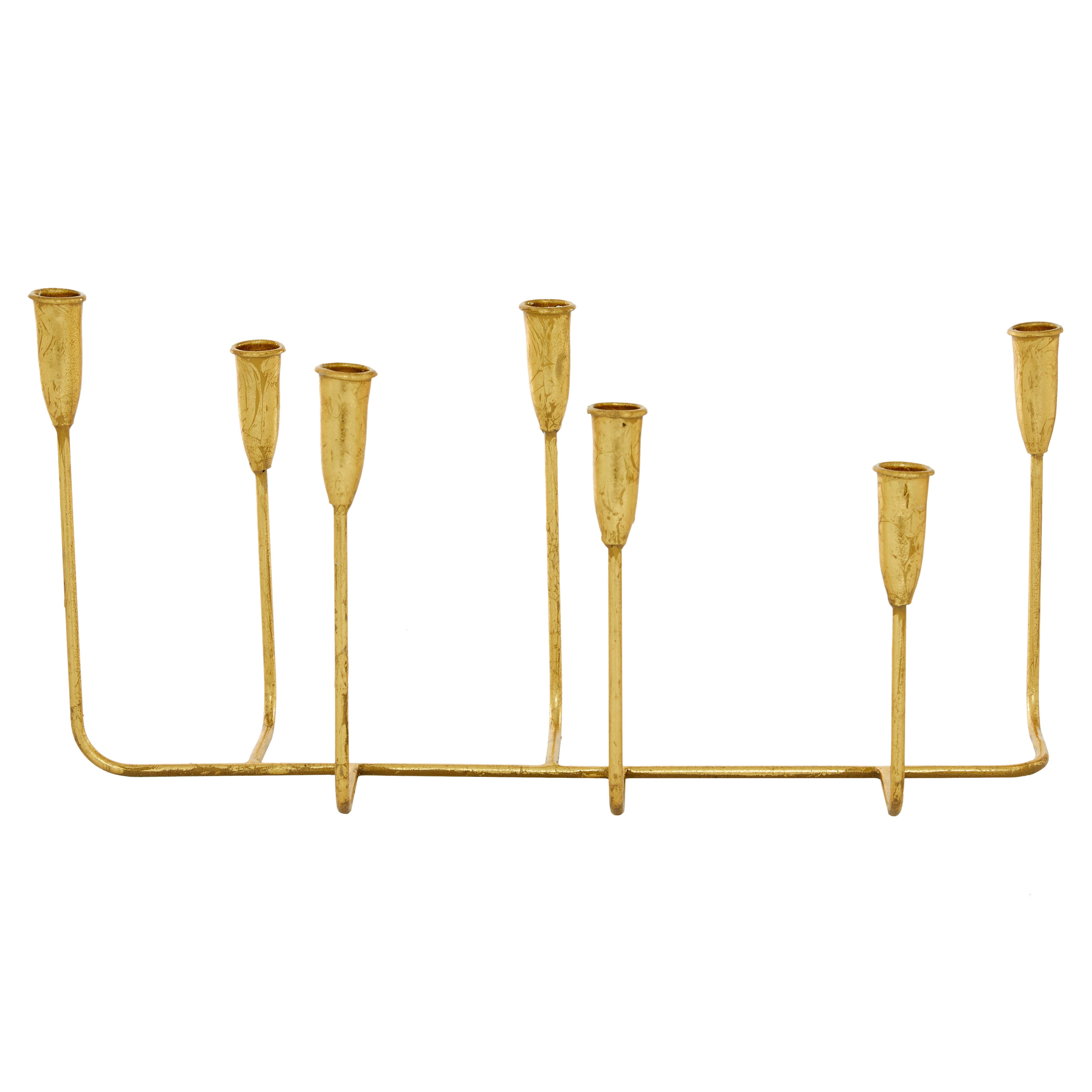 CosmoLiving by Cosmopolitan 7 Candle Candelabra, , large