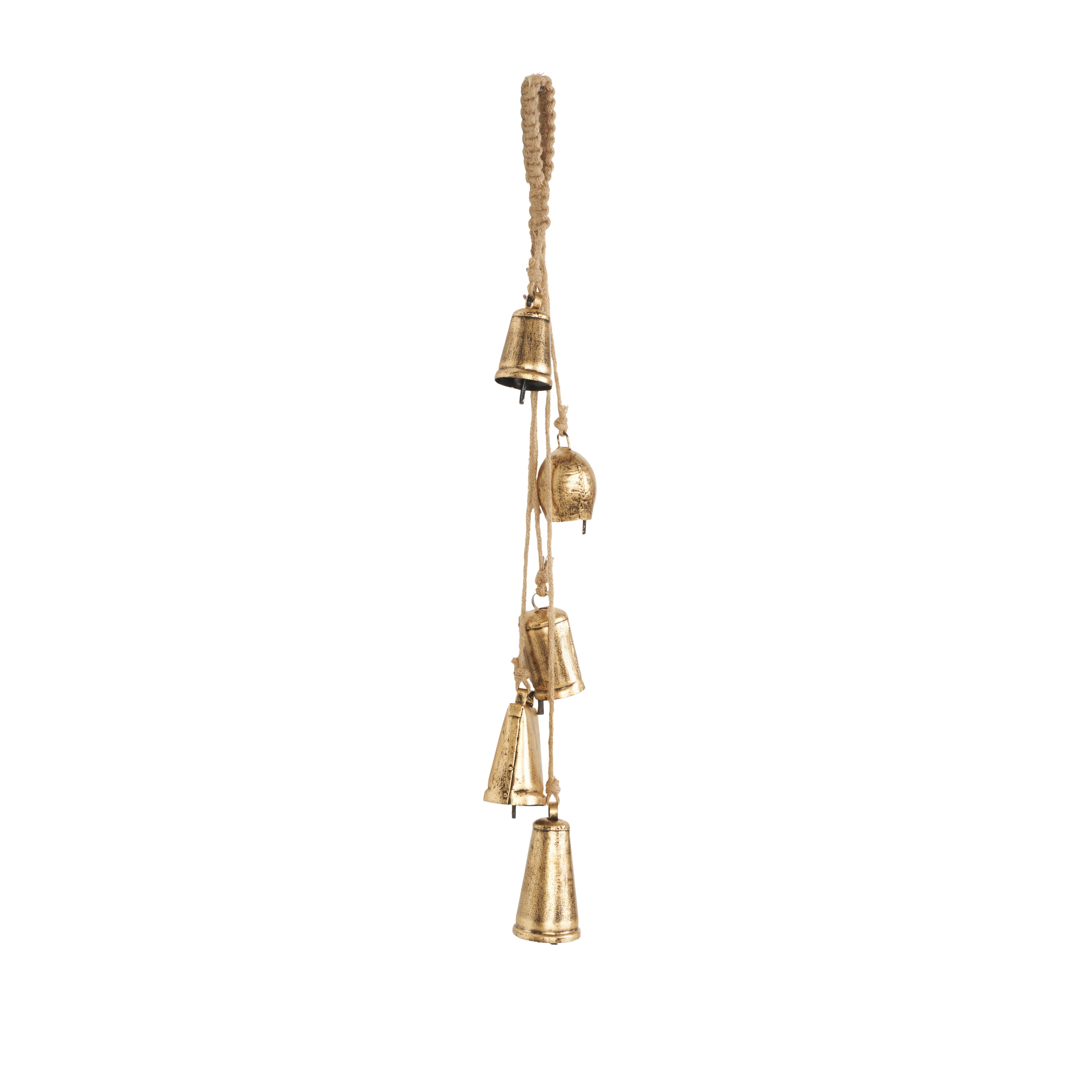 Bayberry Lane Cascading Cluster Bells with Rope, , large