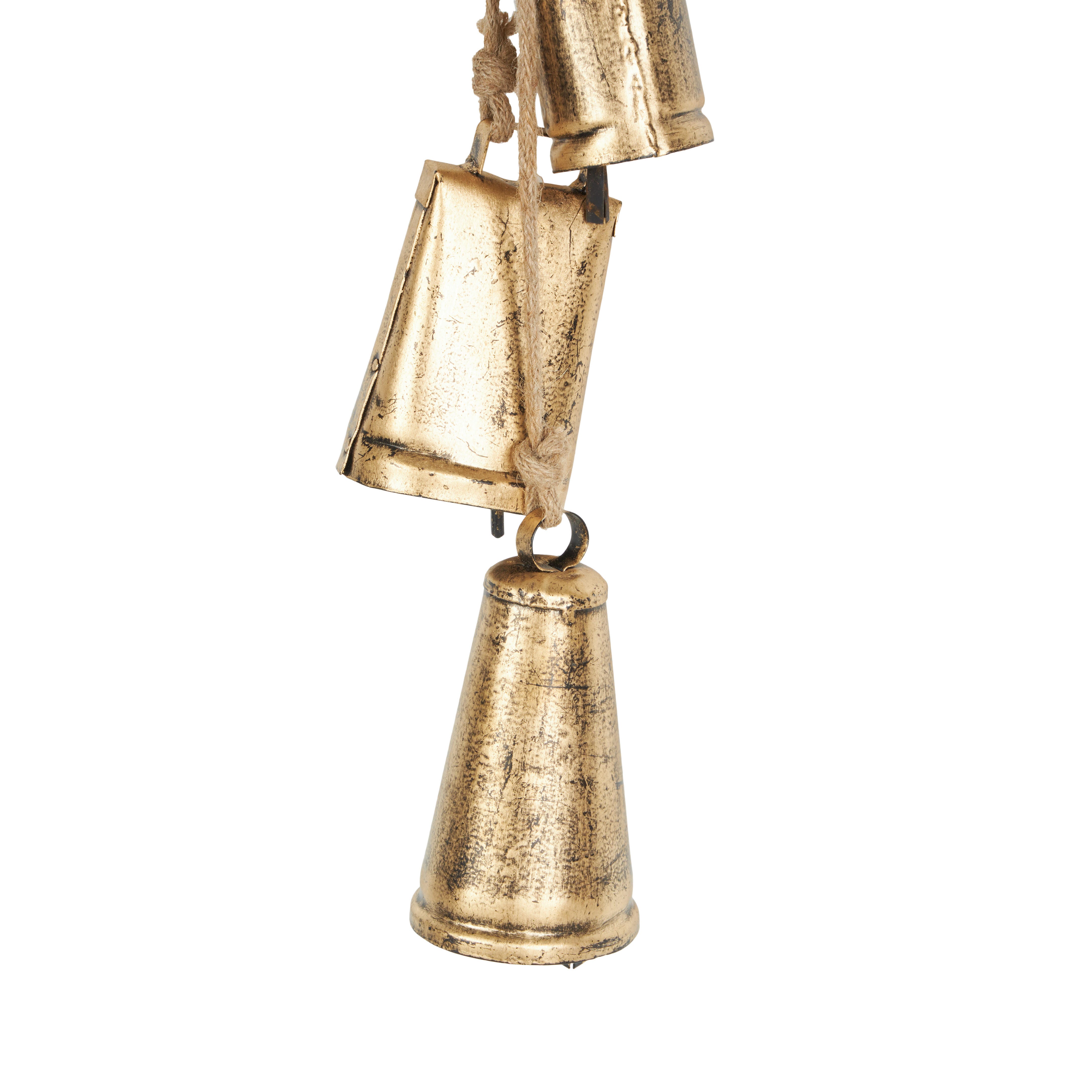 Bayberry Lane Cascading Cluster Bells with Rope, , large
