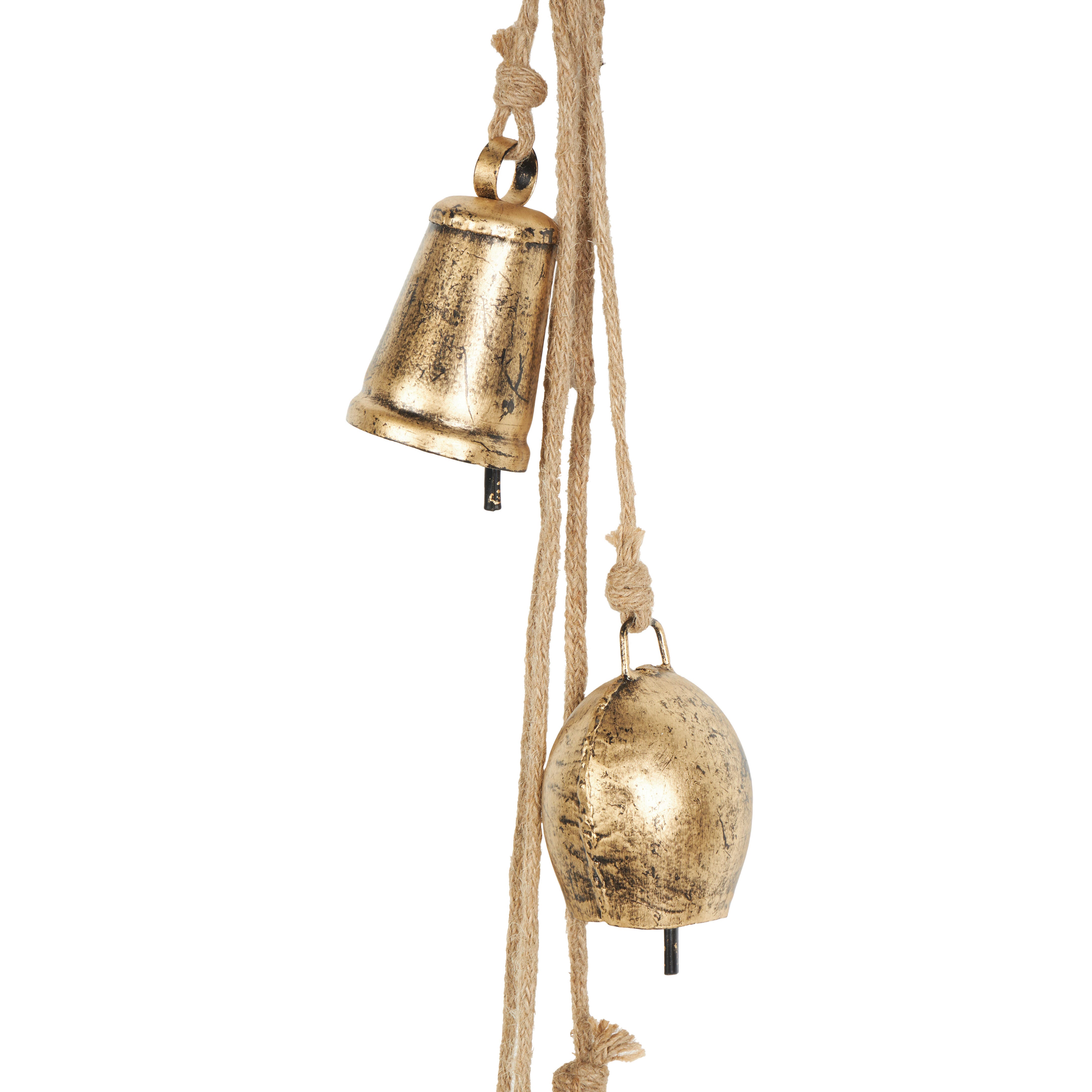 Bayberry Lane Cascading Cluster Bells with Rope, , large