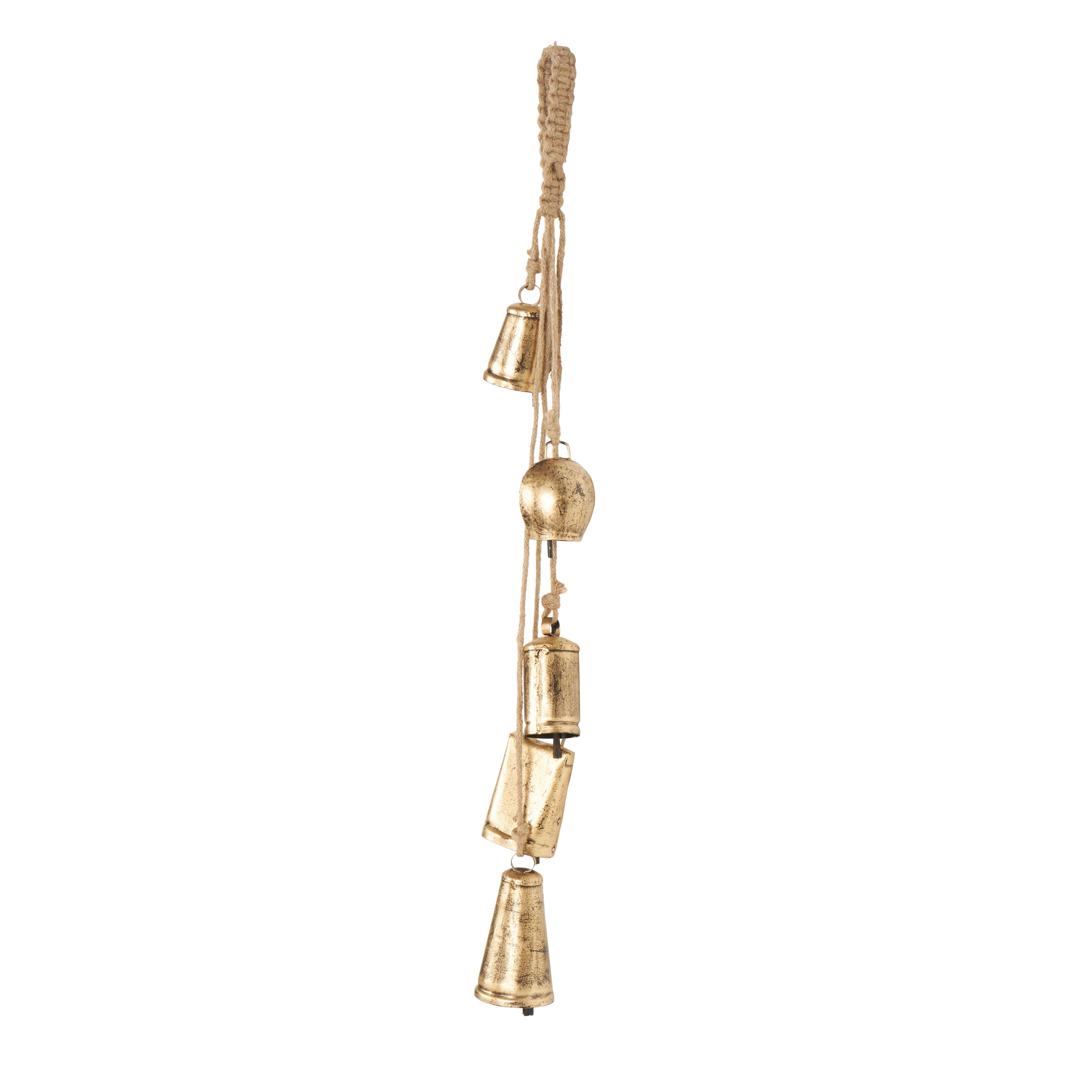Bayberry Lane Cascading Cluster Bells with Rope, , large