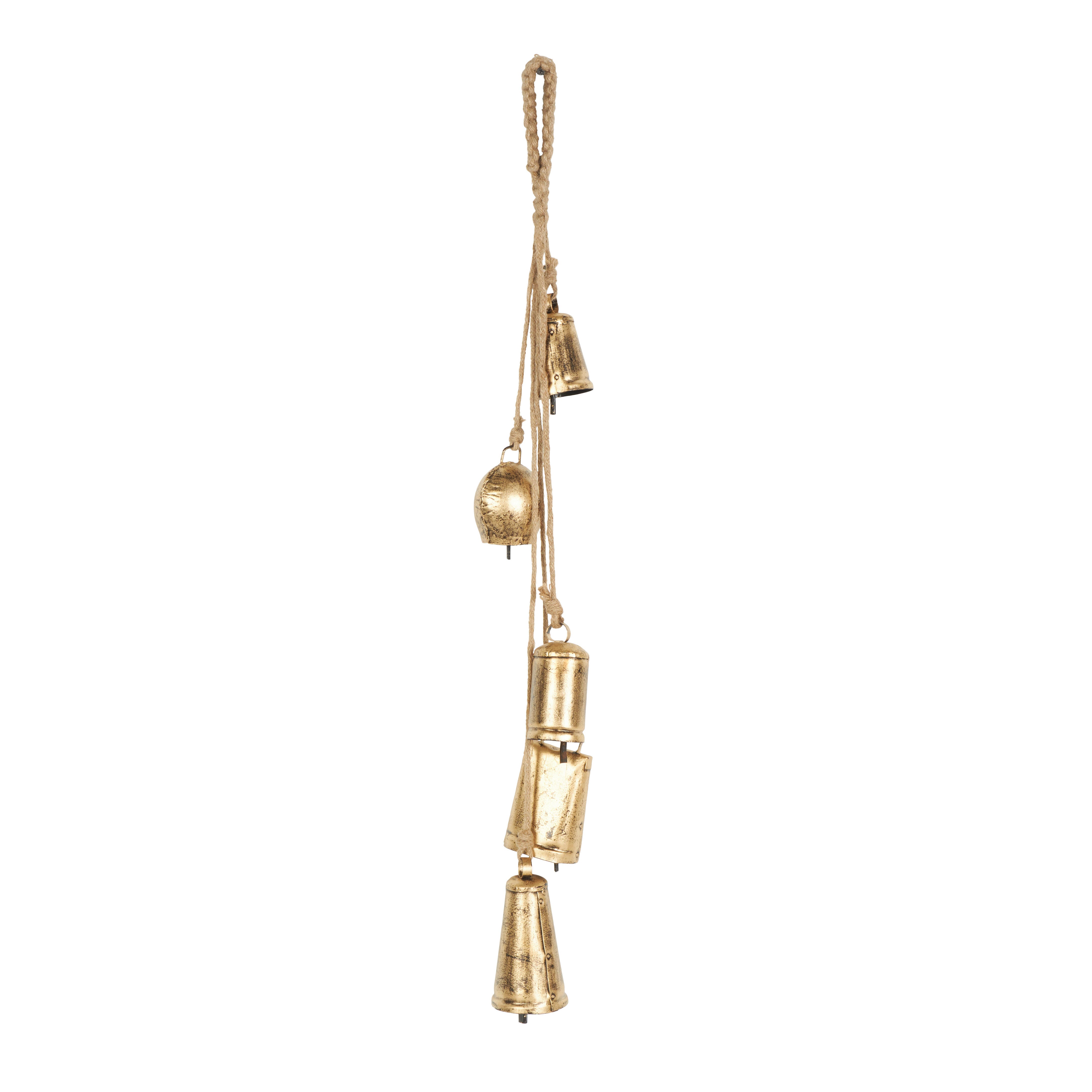 Bayberry Lane Cascading Cluster Bells with Rope, , large