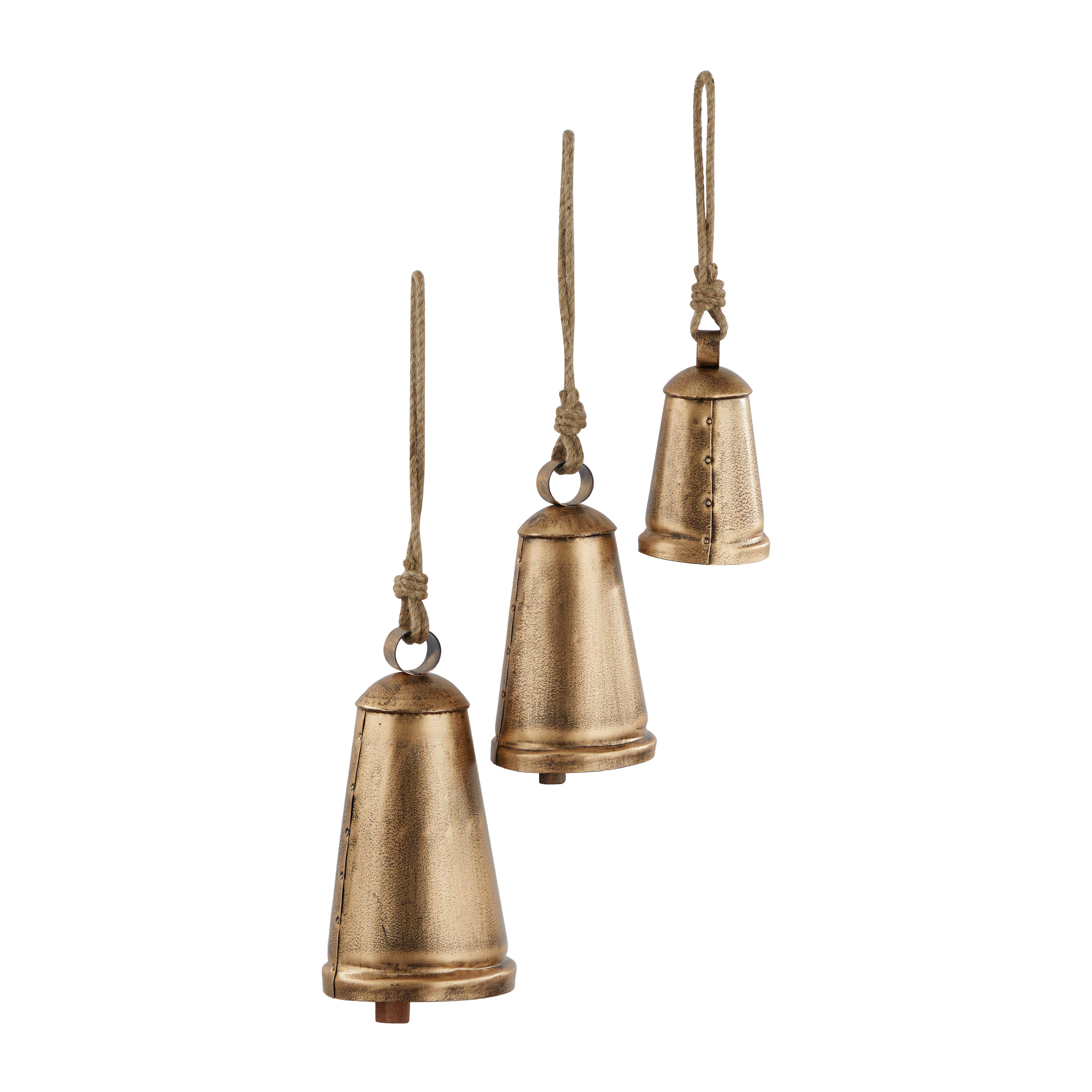 Bayberry Lane Cow Bells with 3 Bells and Rod, , large