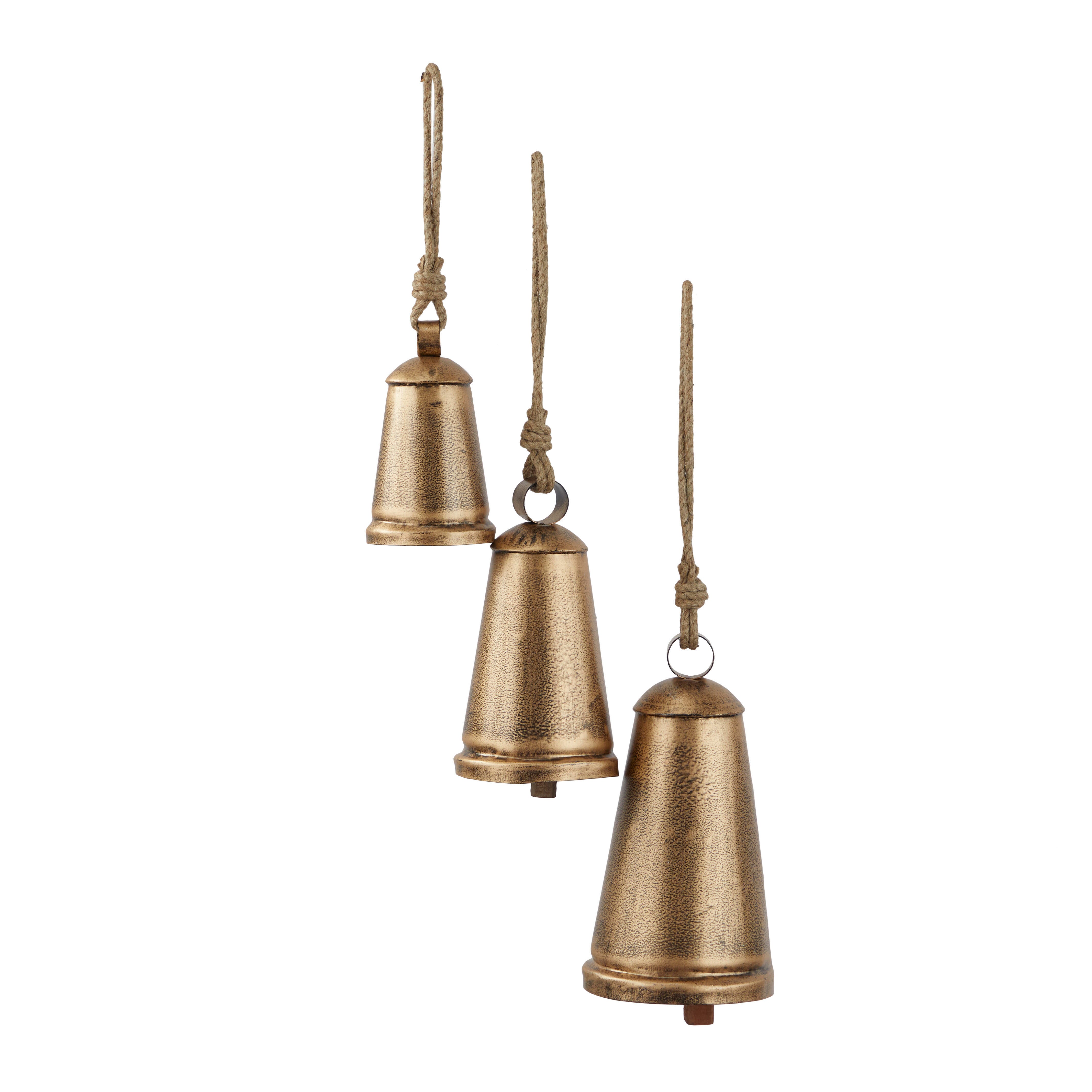 Bayberry Lane Cow Bells with 3 Bells and Rod, , large