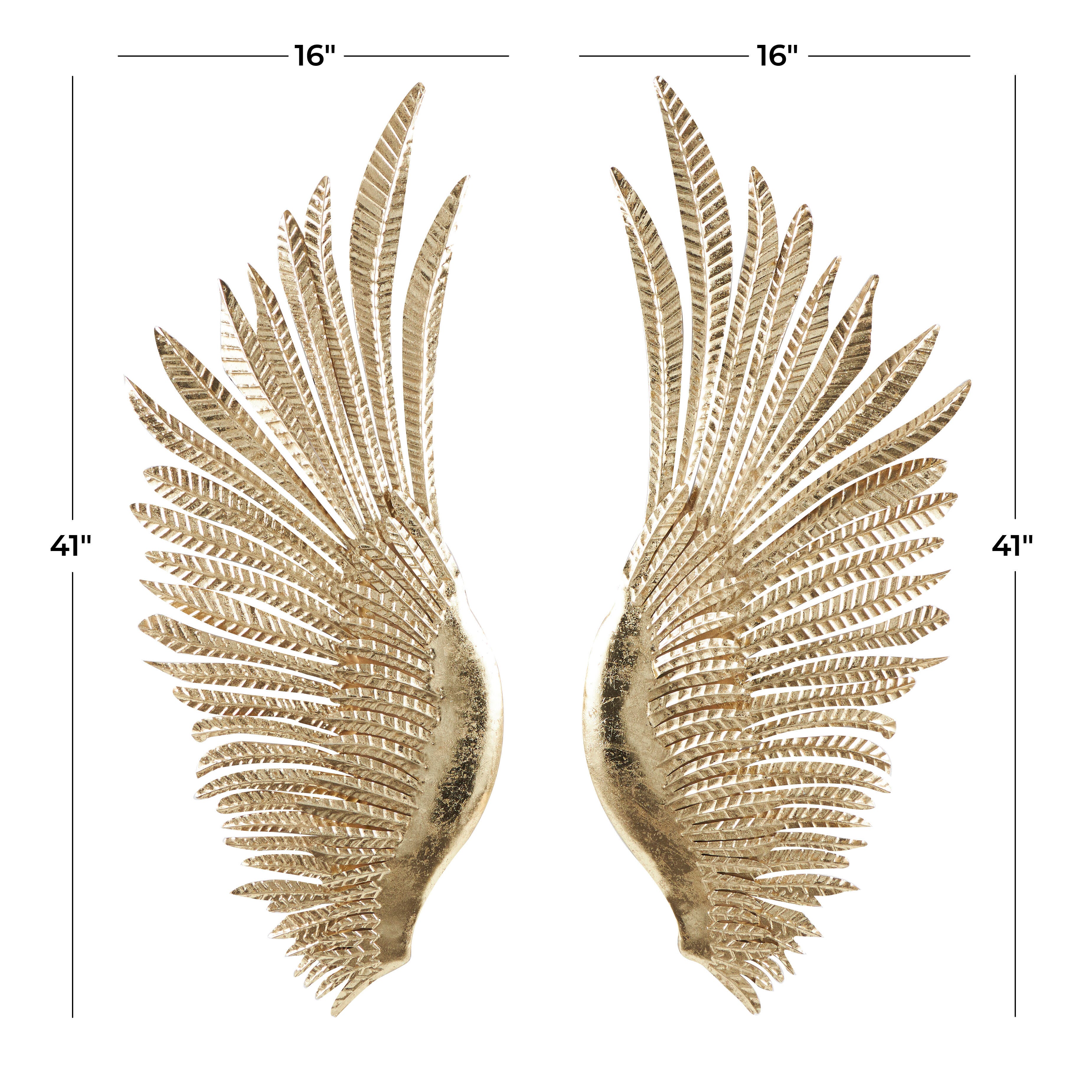 Bayberry Lane Wing Decor Set of 2, , large