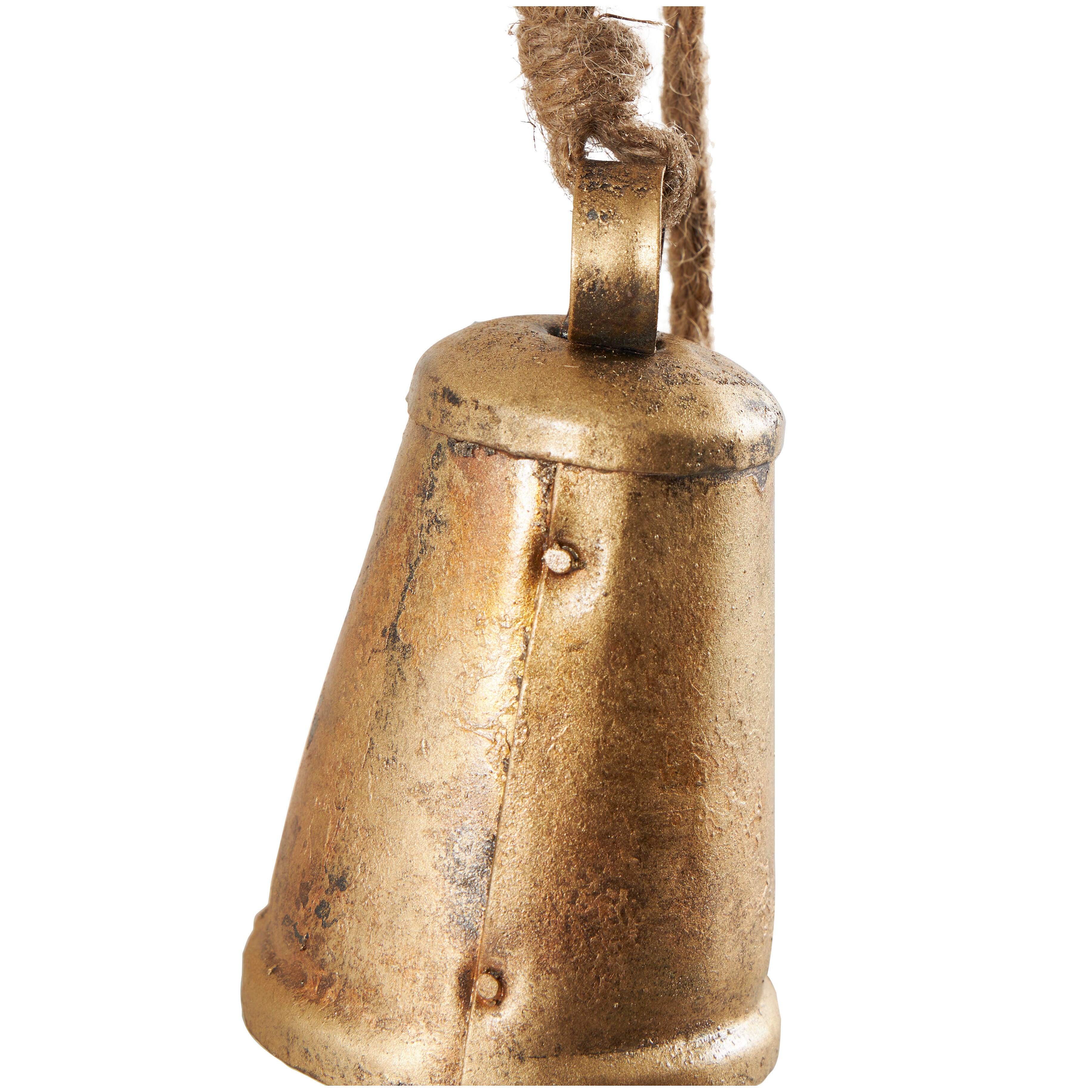Bayberry Lane 4 Bells on Hanging Rope, , large