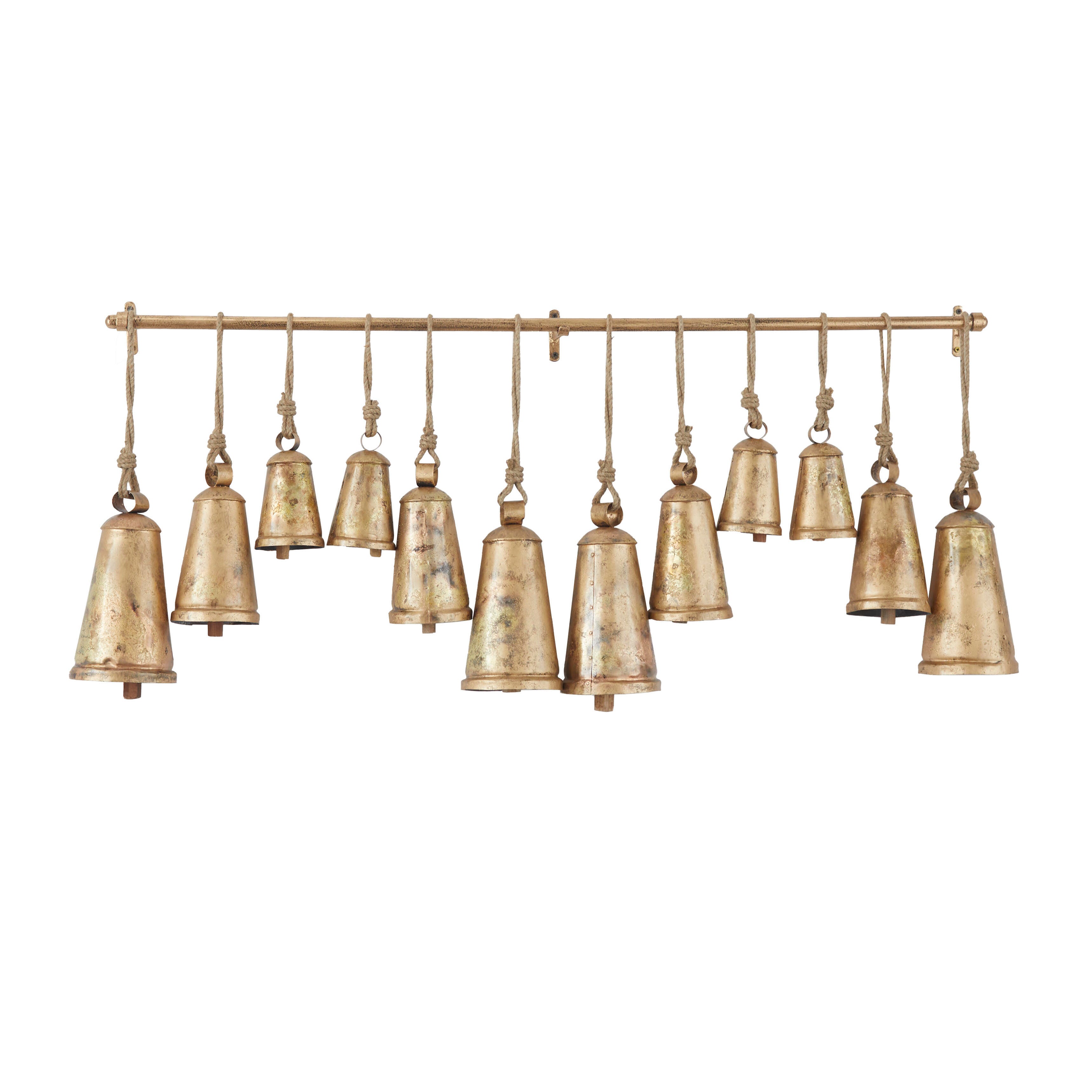 Bayberry Lane Cow Bells with 12 Bells and Rod, , large