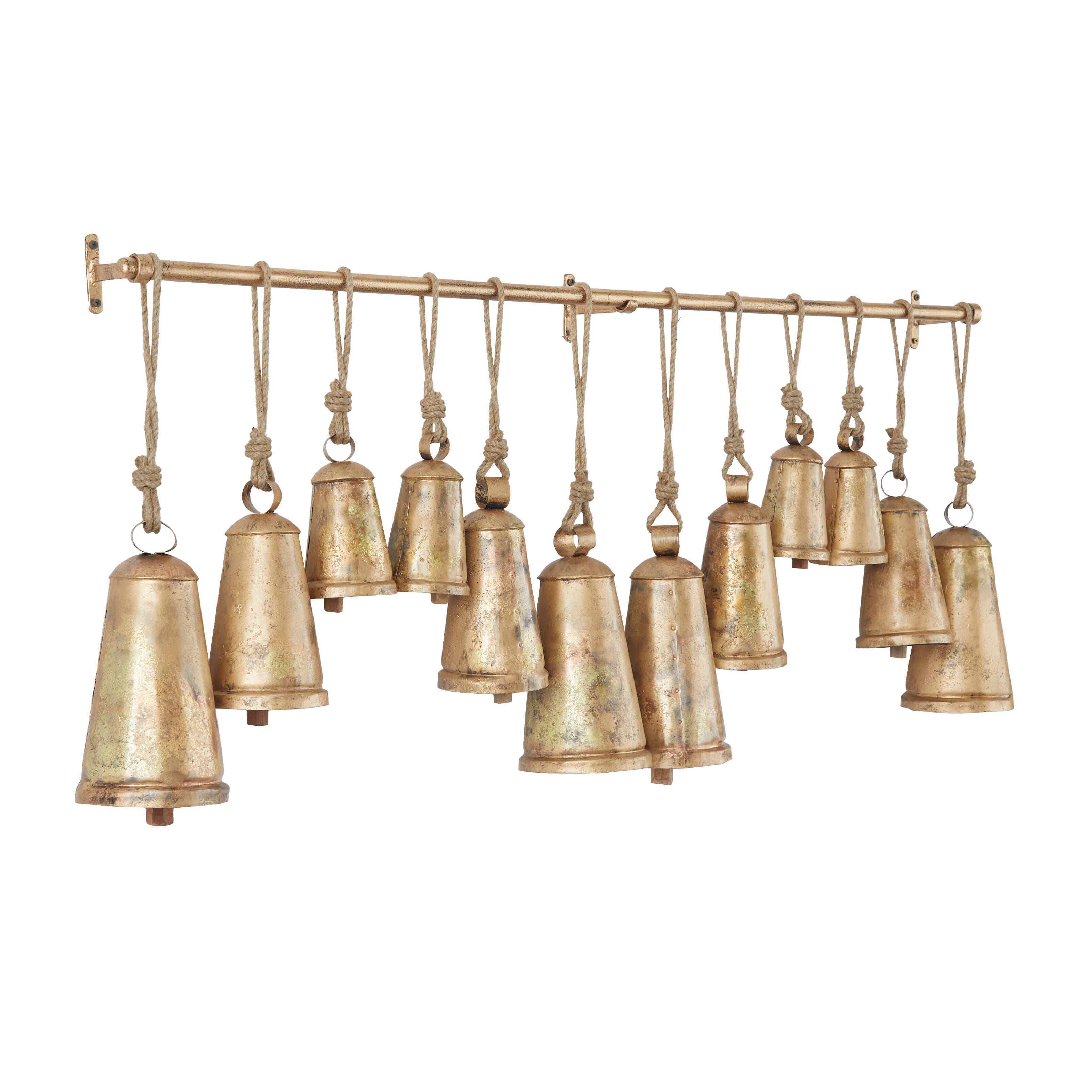 Bayberry Lane Cow Bells with 12 Bells and Rod, , large