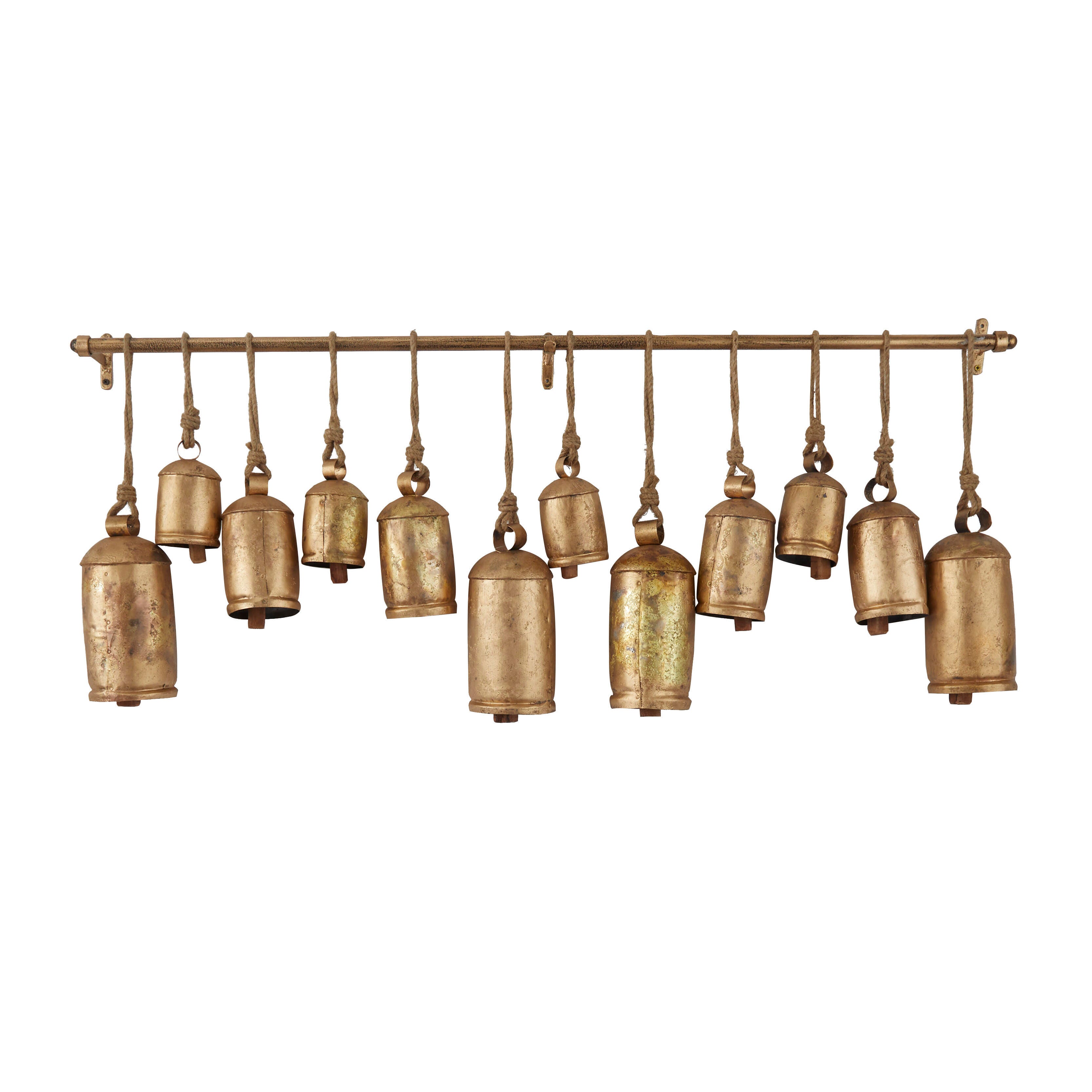 Bayberry Lane Cow Bells with 12 Bells and Rod, , large