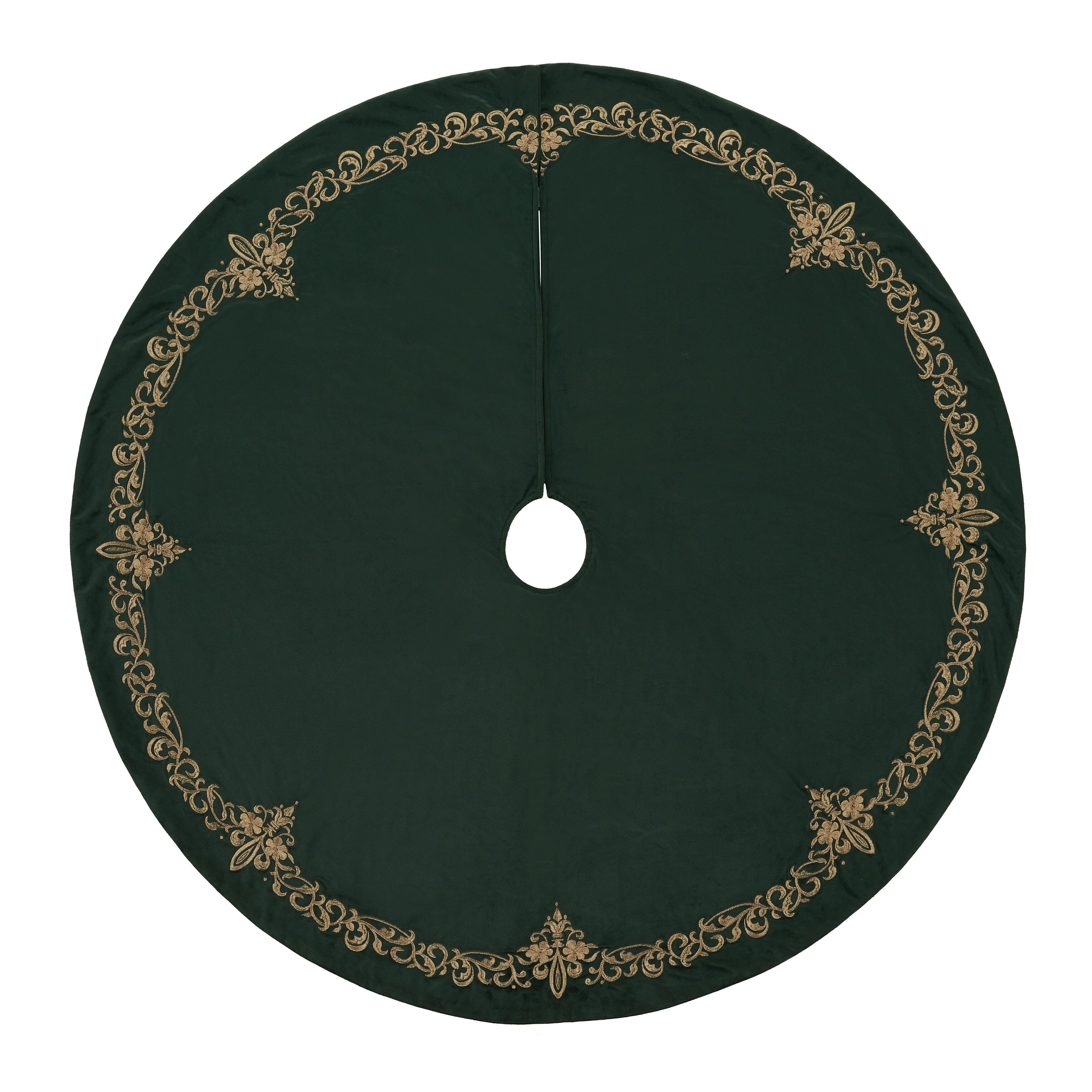 J. Queen New York Noelle Tree Skirt Christmas Tree Skirt, , large