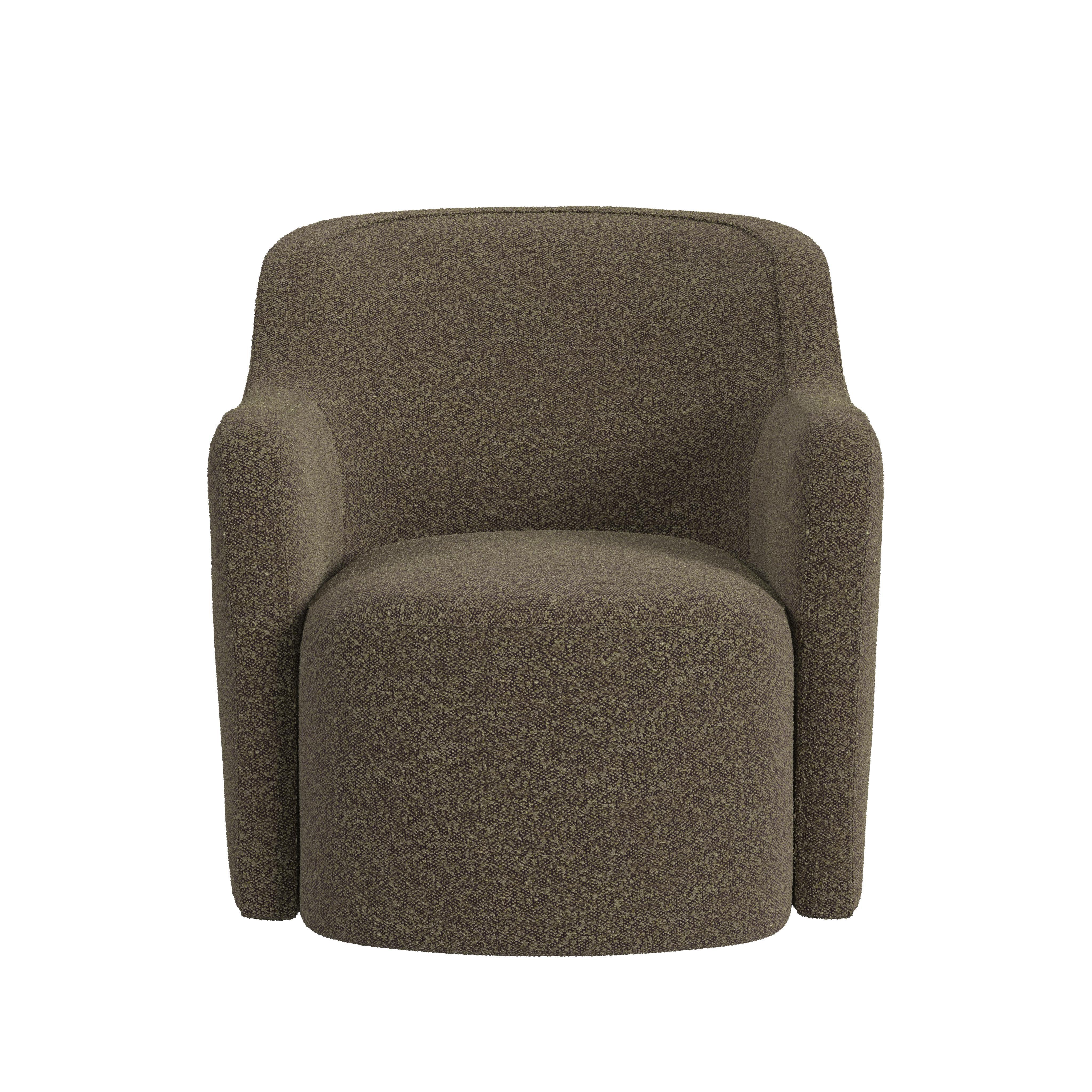 HomePop Swivel Accent Chair, , large