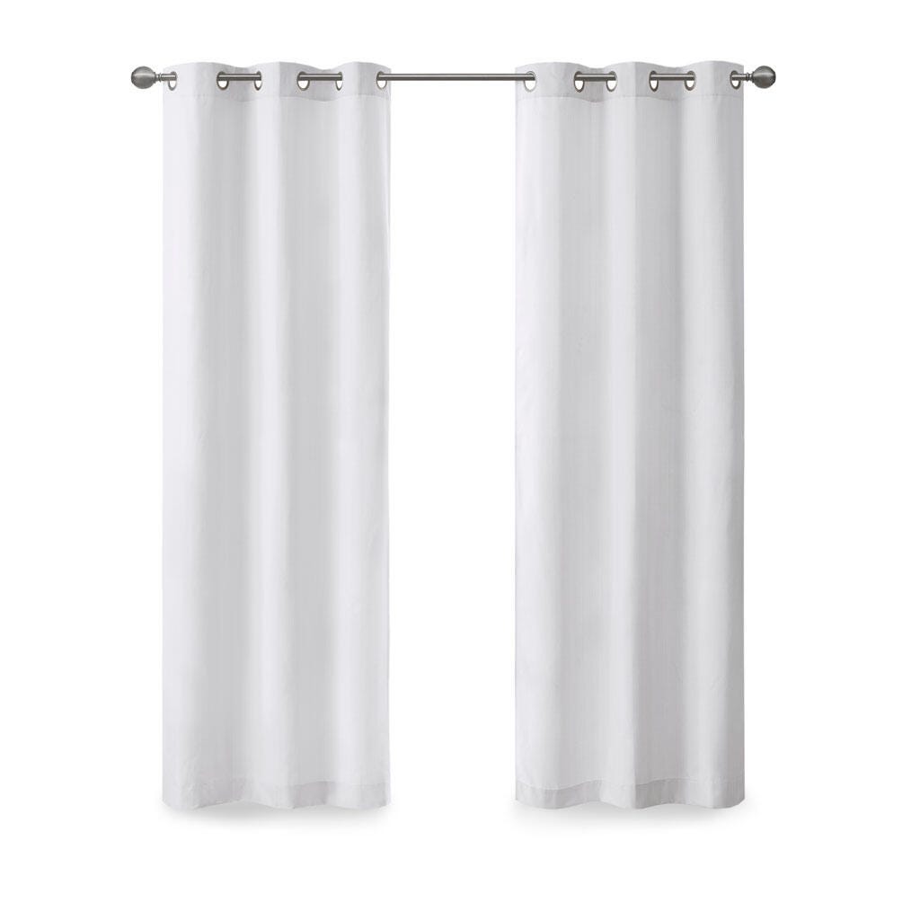 Galen Room Darkening Curtain (Set of 2), White, large