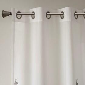 Cecily Burnout Curtain (Set of 2), Gray, large