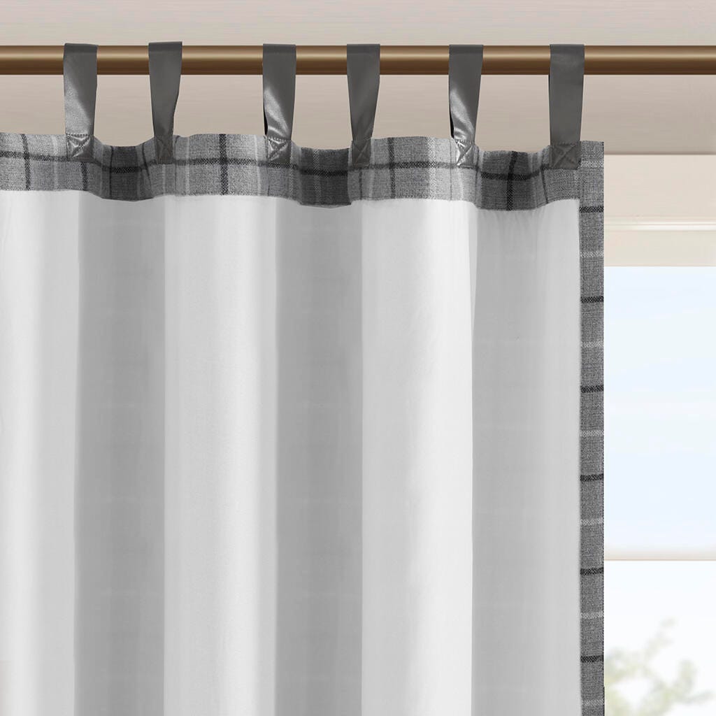 Anaheim Curtain Panel, Gray, large