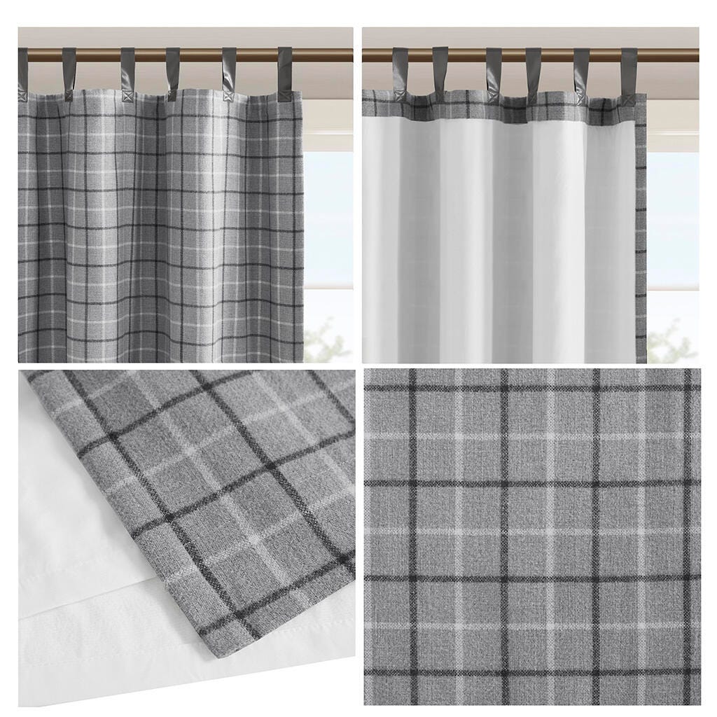 Anaheim Curtain Panel, Gray, large