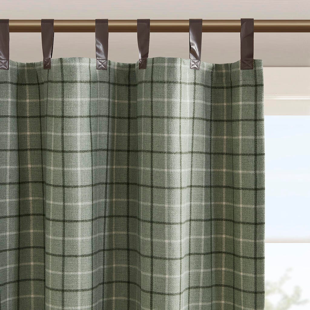 Anaheim Curtain Panel, Green, large