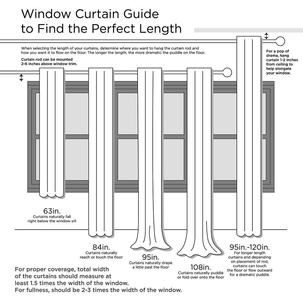 Imani Curtain Panel, Gray, large