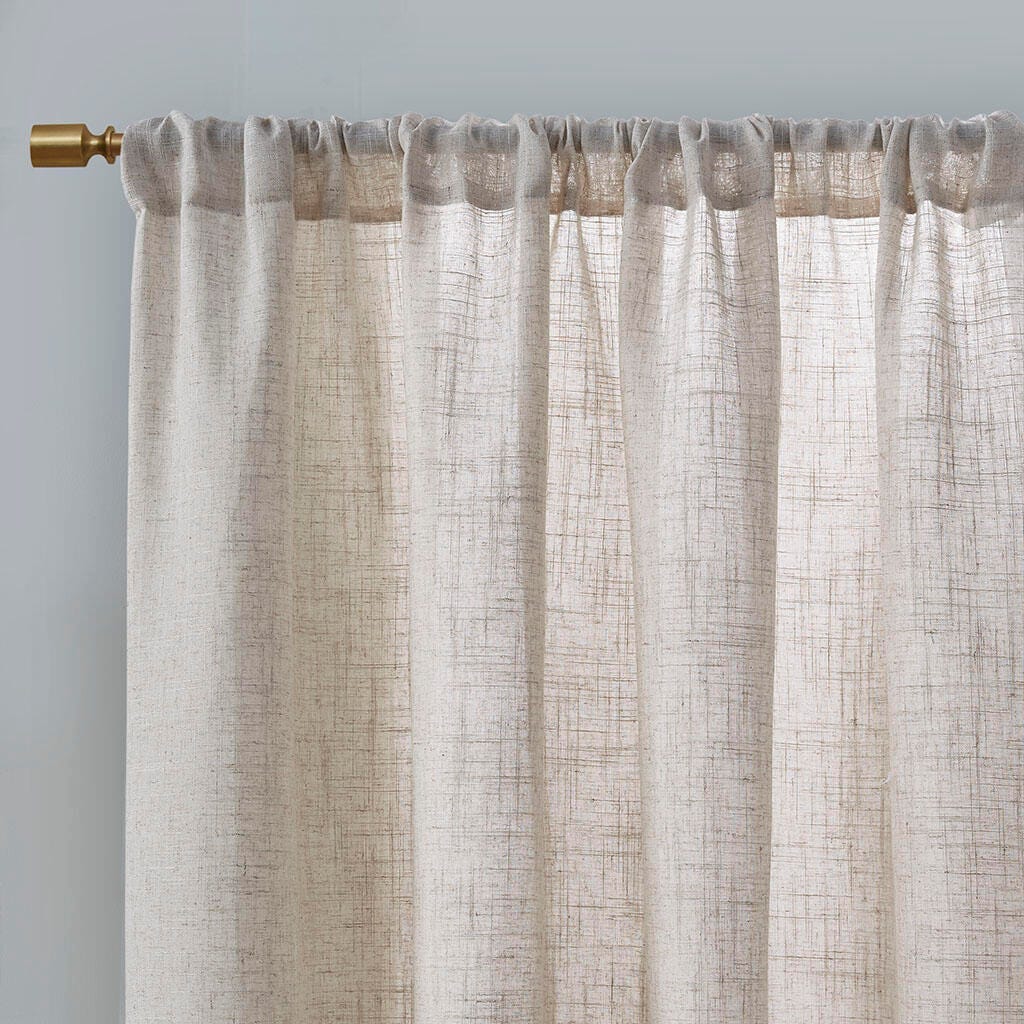 Kyler Curtain (Set of 2), Natural, large