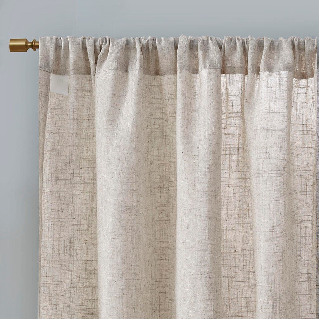 Kyler Curtain (Set of 2), Natural, large