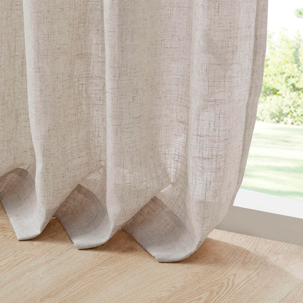 Kyler Curtain (Set of 2), Natural, large