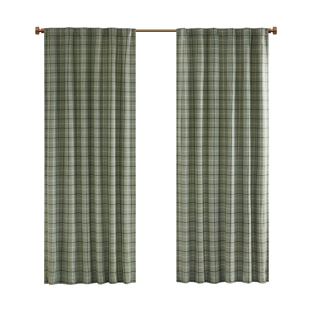 Anaheim Curtain Panel, Green, rollover