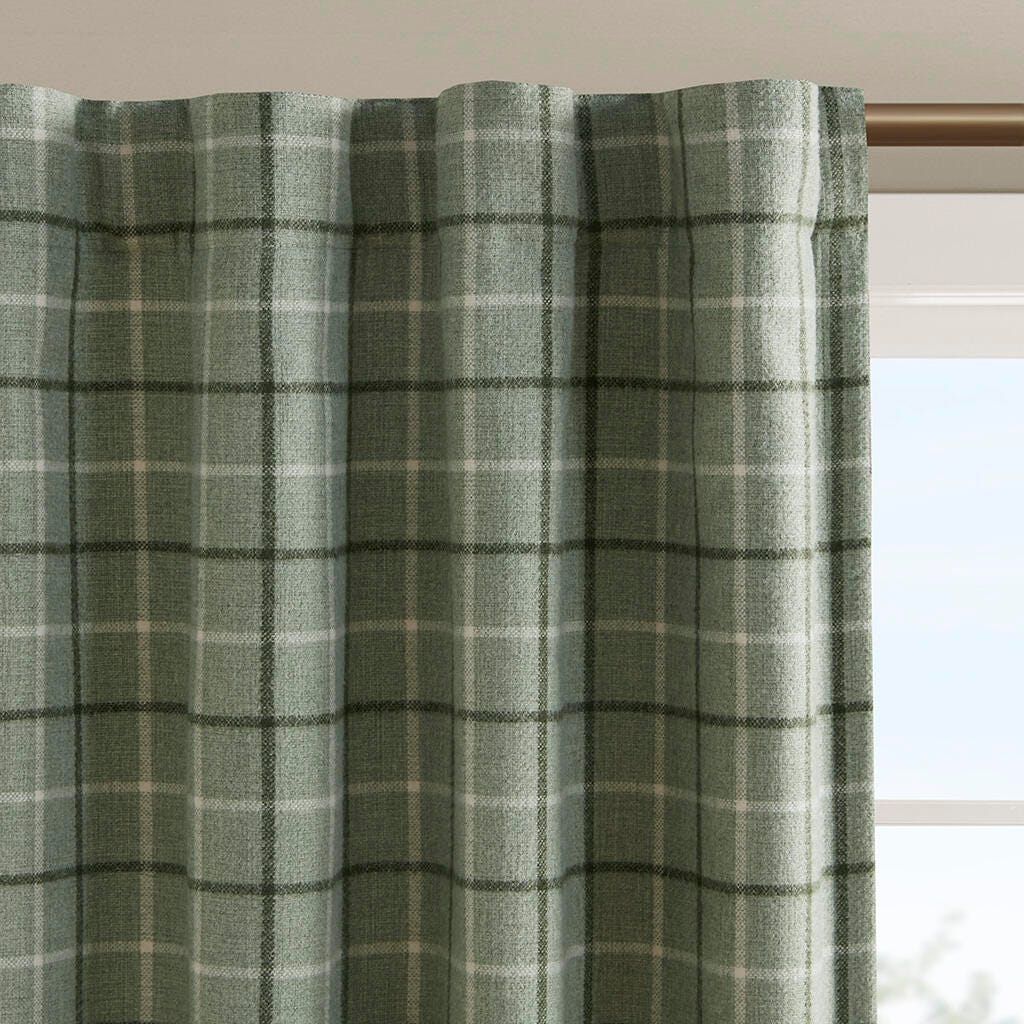 Anaheim Curtain Panel, Green, large