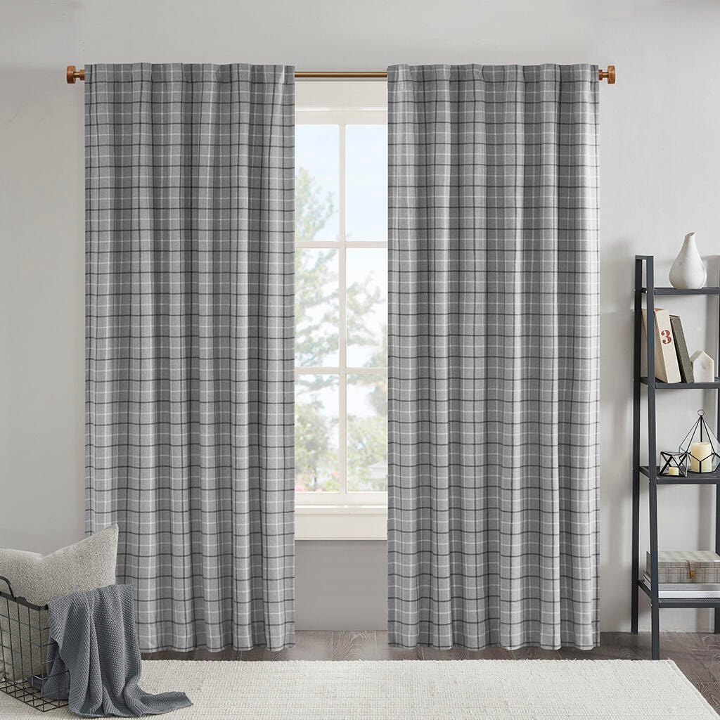 Anaheim Curtain Panel, Gray, large