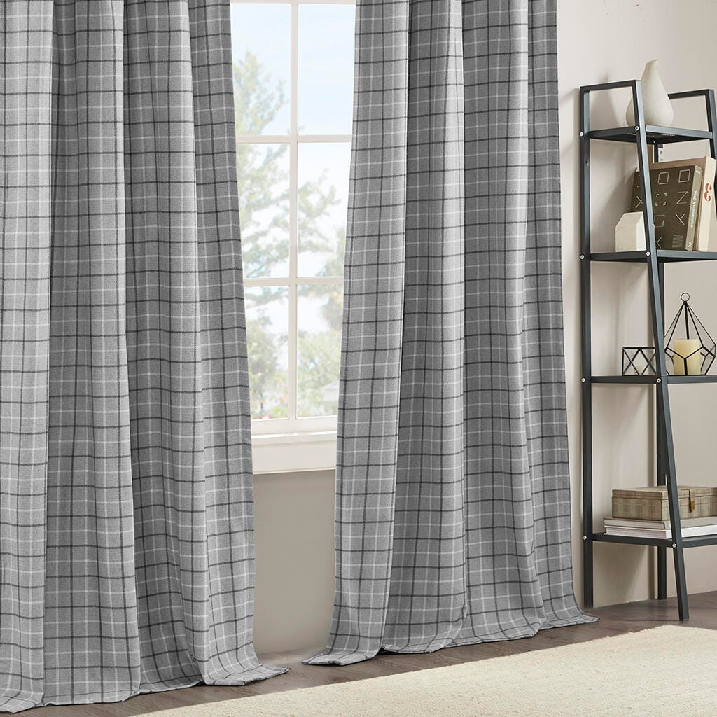 Anaheim Curtain Panel, Gray, large