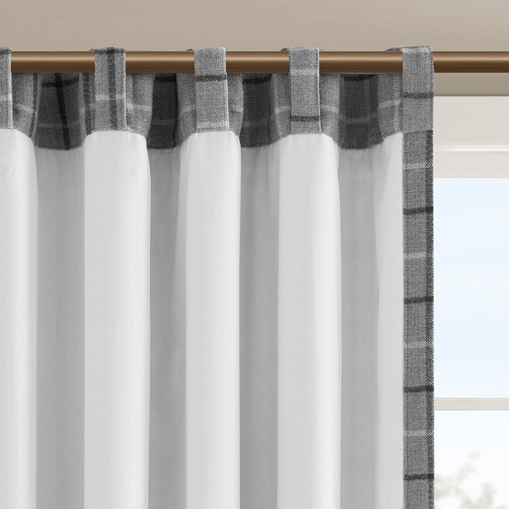Anaheim Curtain Panel, Gray, large
