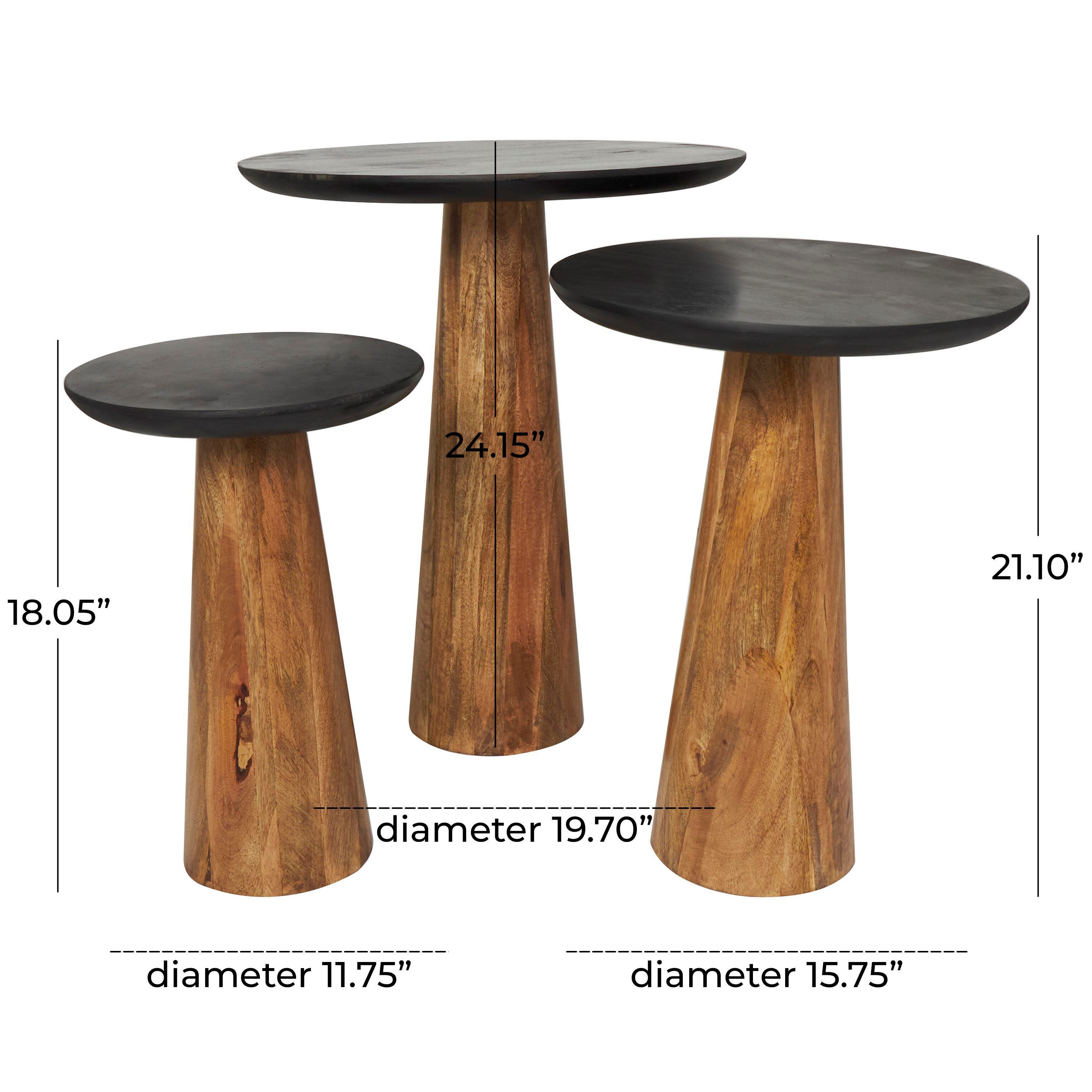 Bayberry Lane Cone Accent Table, , large