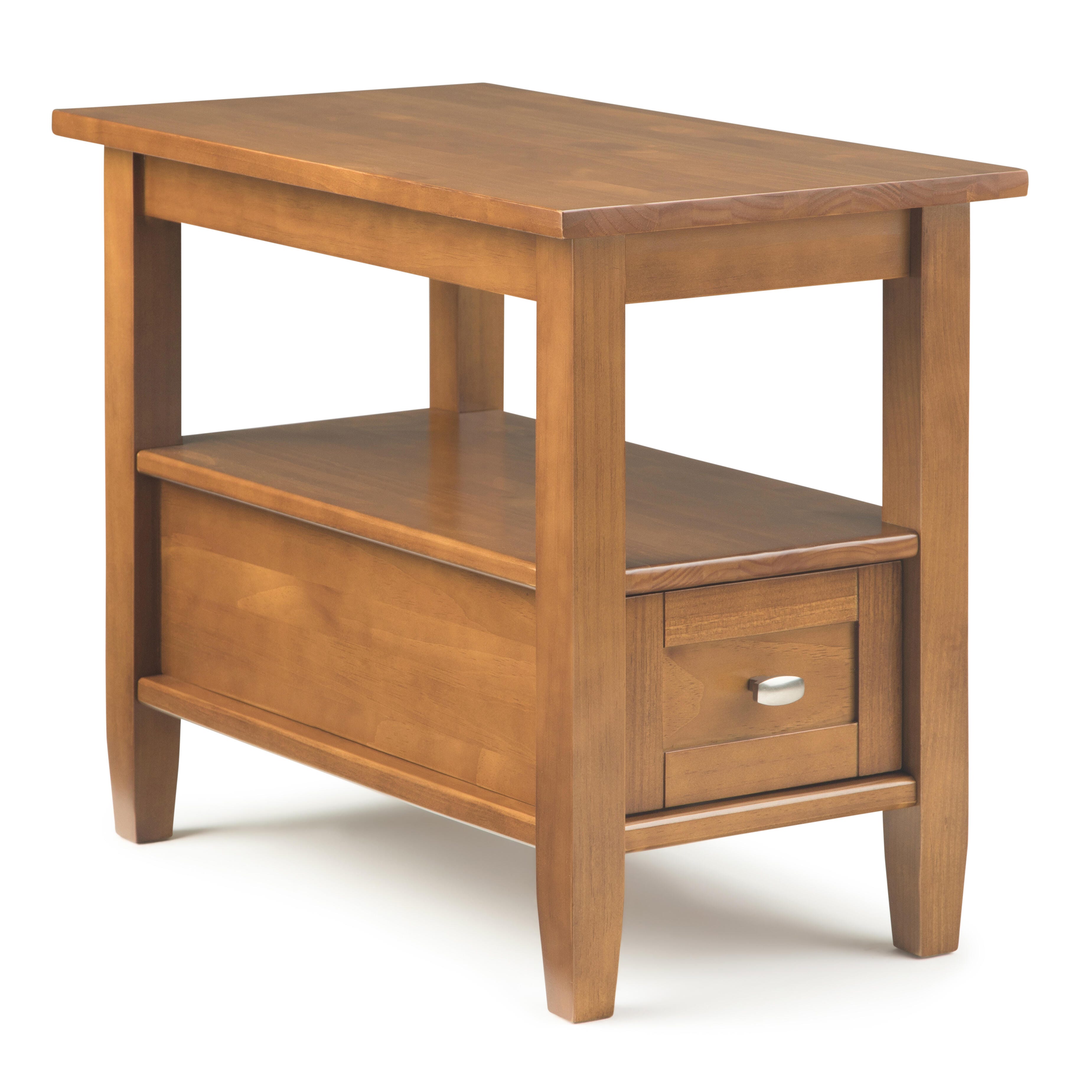 Simpli Home Warm Shaker Narrow Accent Side Table | Ashley