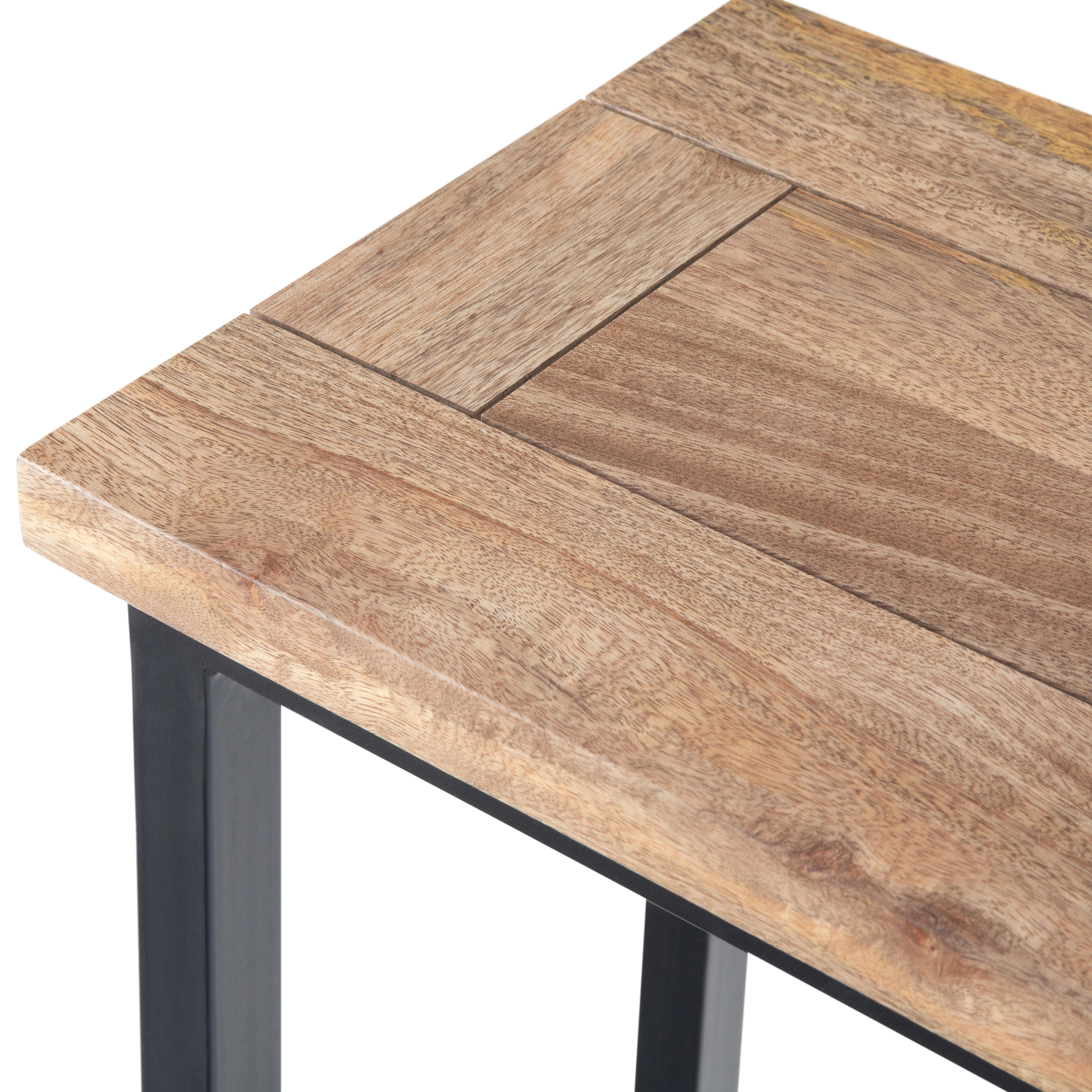 Simpli Home Skyler C Side Table, Natural, large