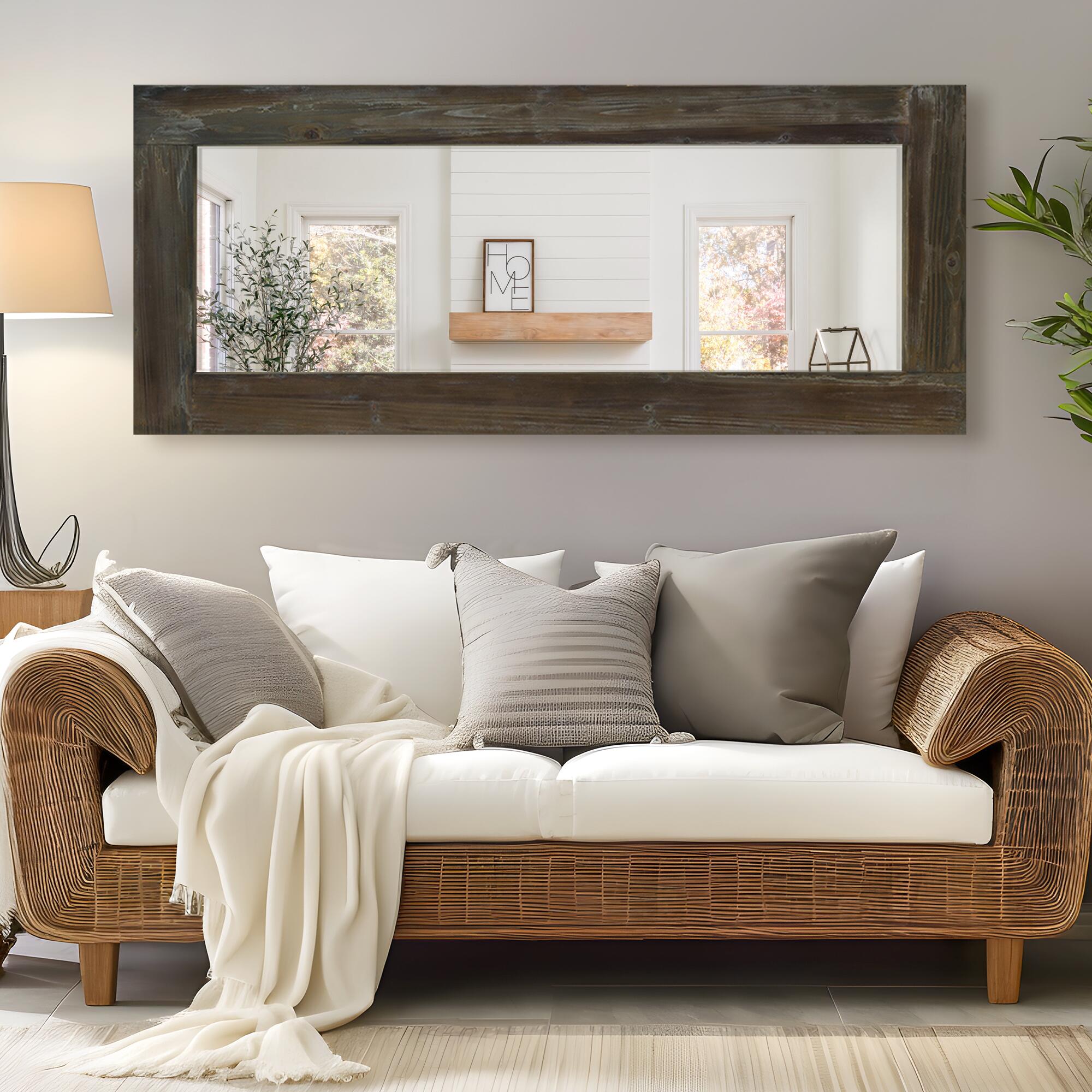Feronia Rectangular Full Length Leaning Mirror, , large
