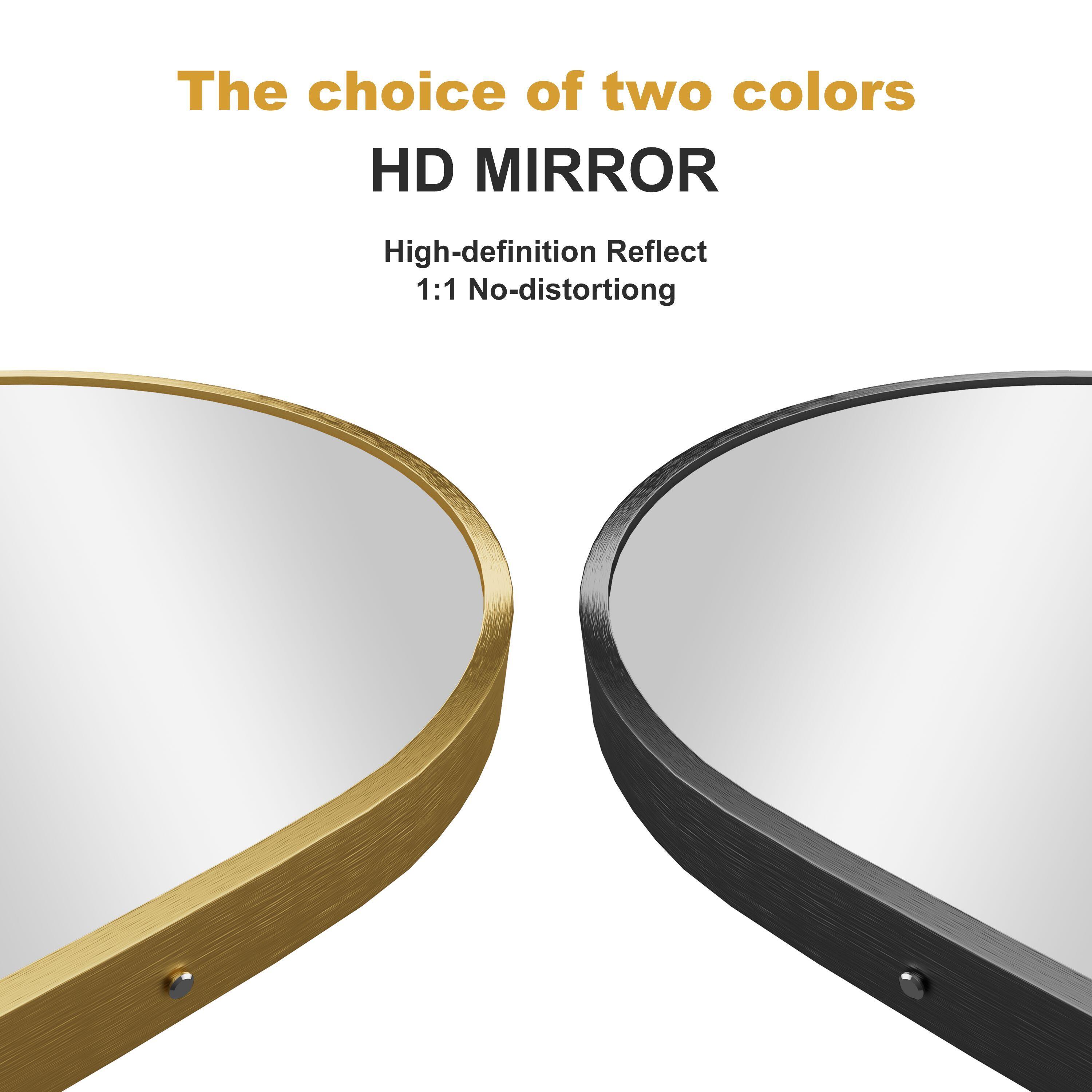 Feronia 67" Standing Floor Mirror, Gold, large