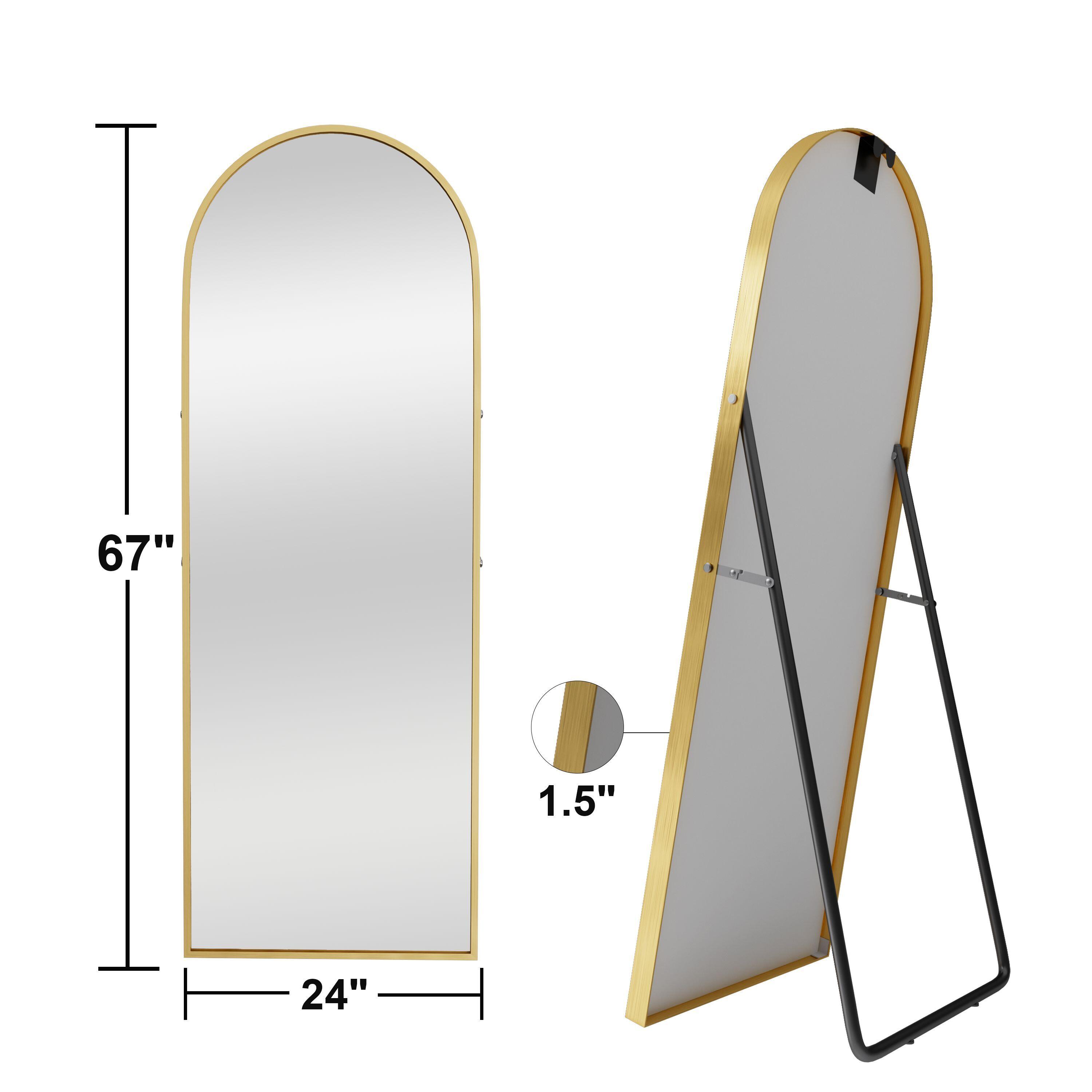 Feronia 67" Standing Floor Mirror, , large