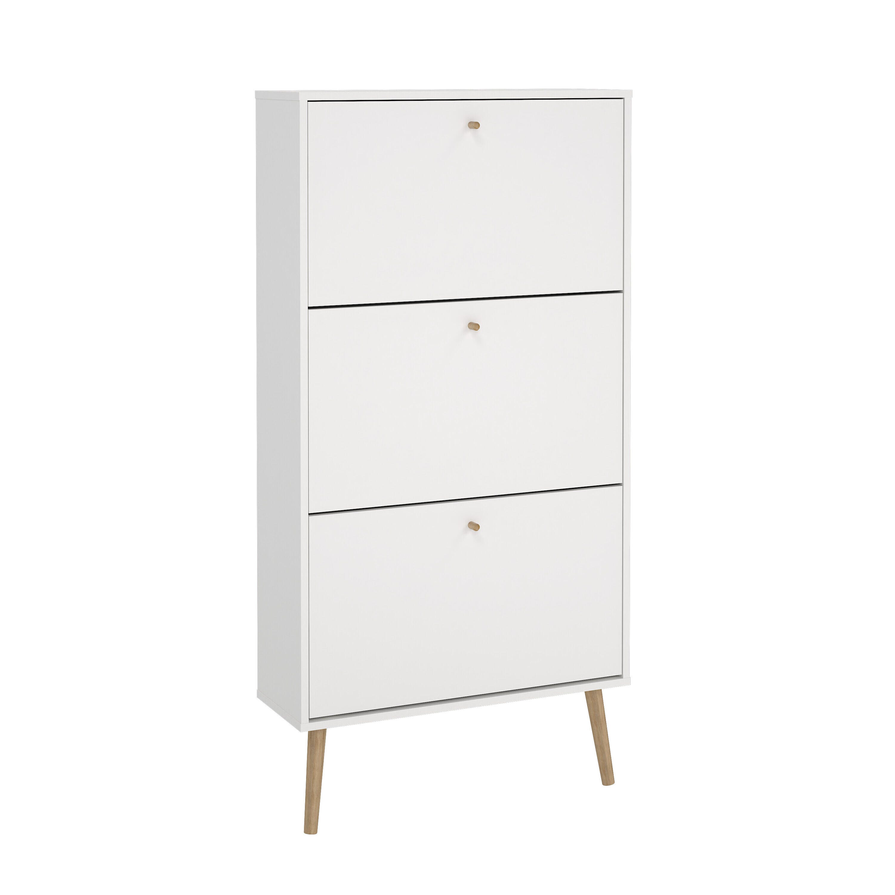 Bodo Shoe Cabinet with 3 Storage Drawers, , large