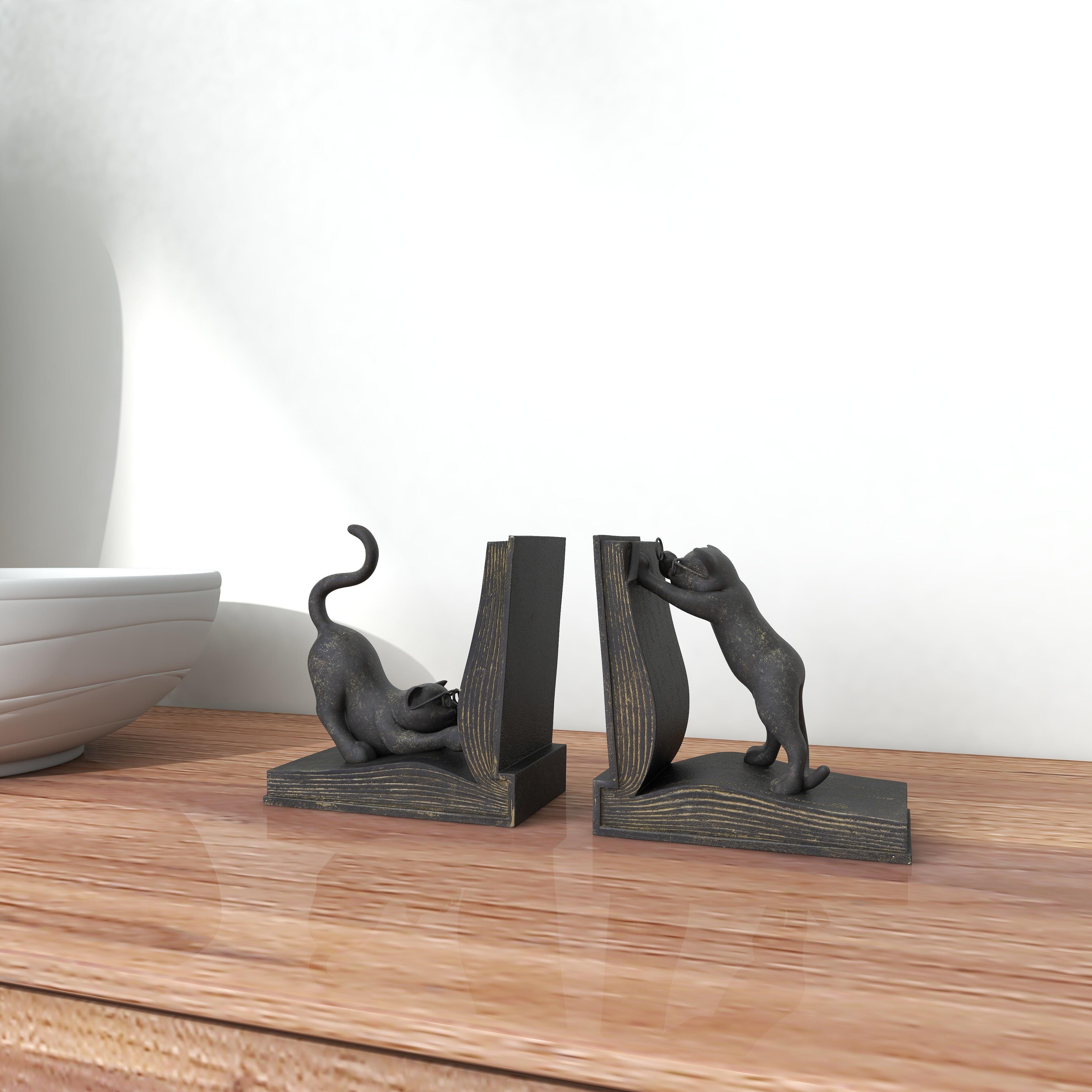 Bayberry Lane Cat Bookends Set of 2, , large