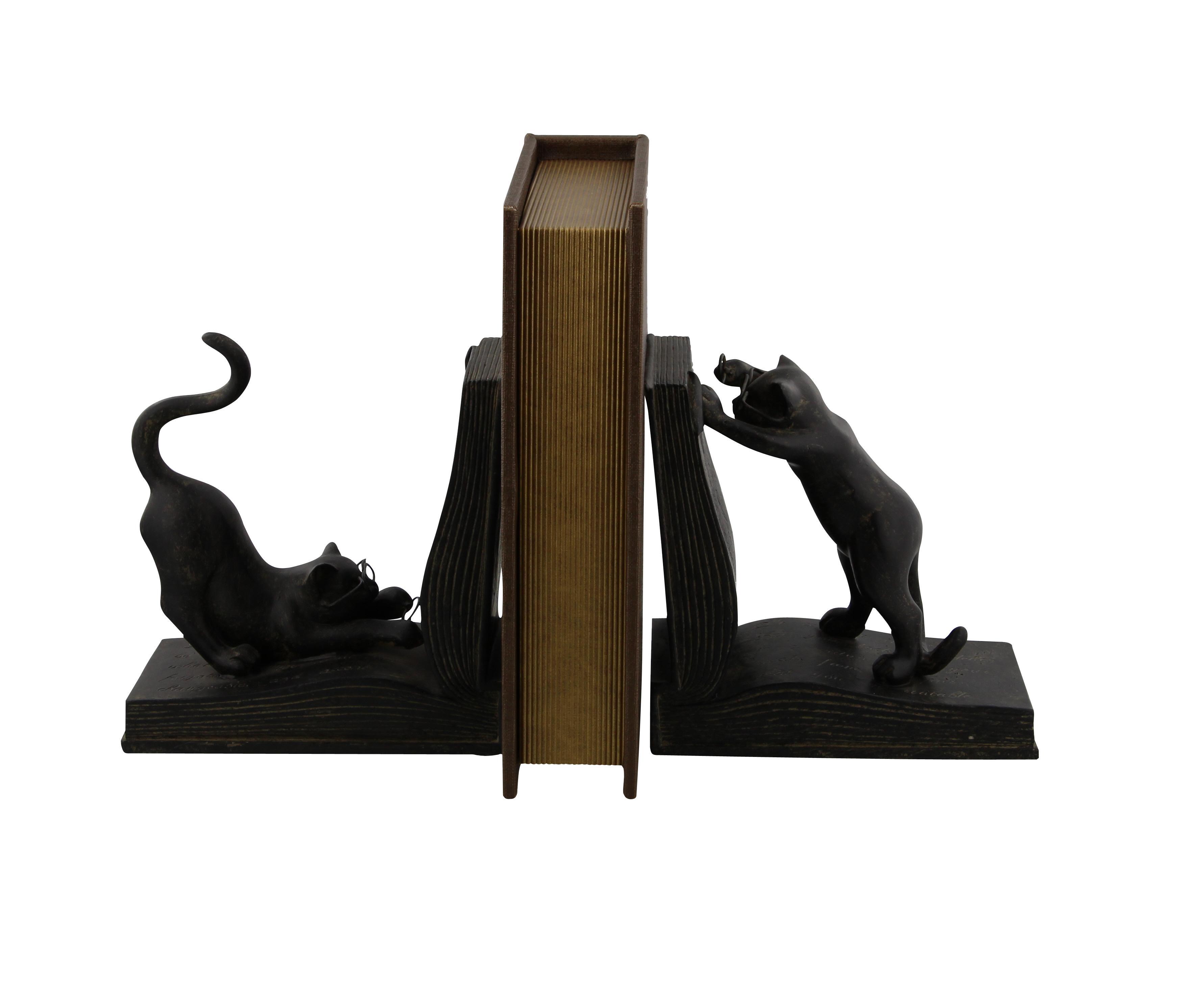 Bayberry Lane Cat Bookends Set of 2, , large