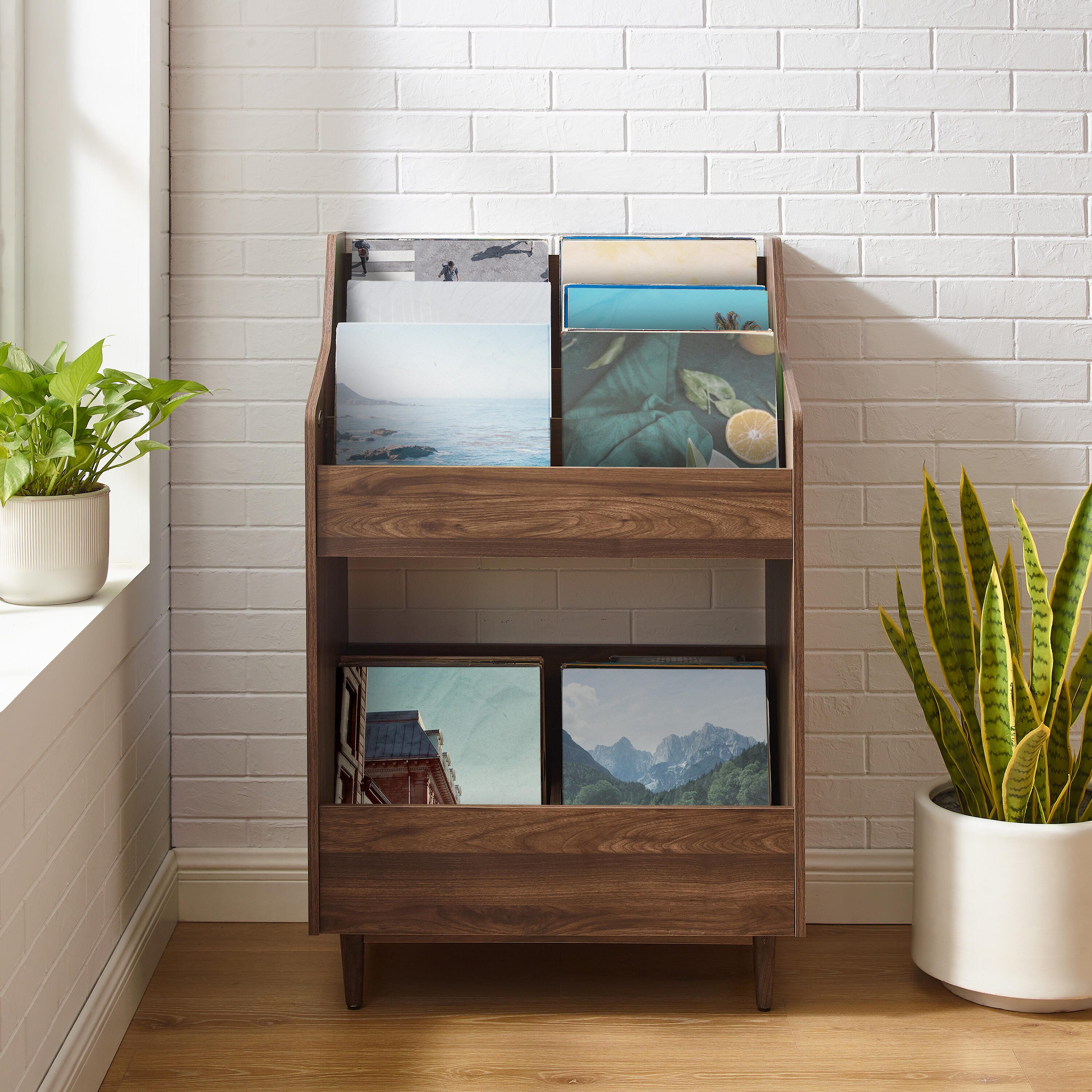 Crosley Furniture Liam Record Storage Stand | Ashley