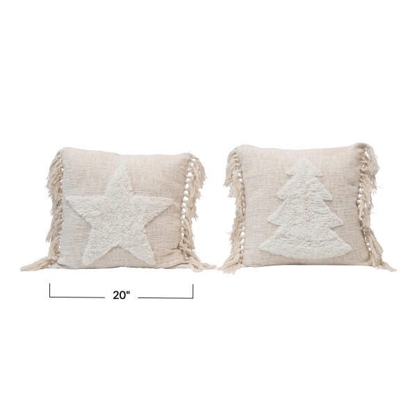 Classic Punch Hook Pillow (Set of 2), , large