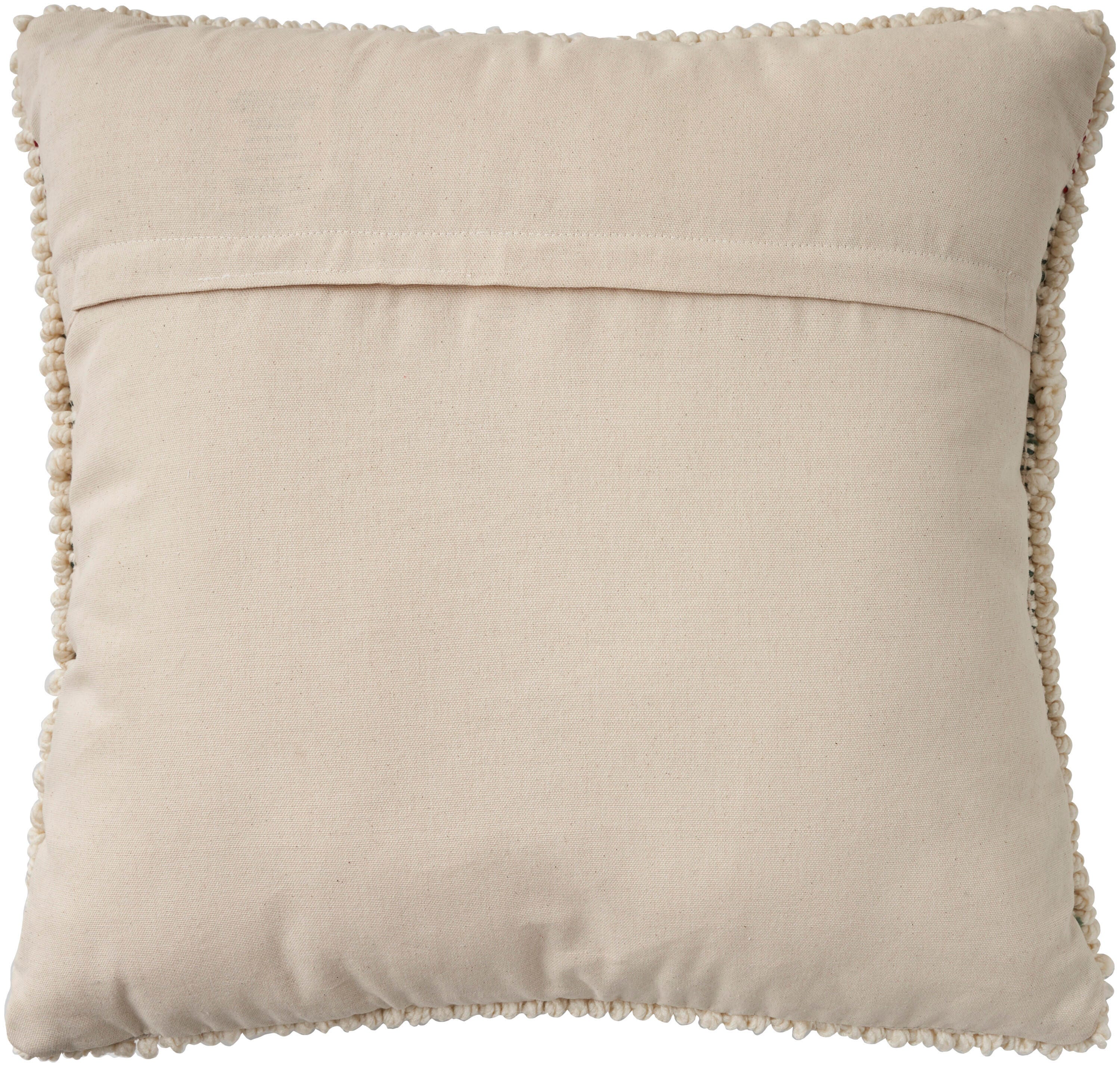 Mina Victory Holiday Loop Tree Pillow, , large