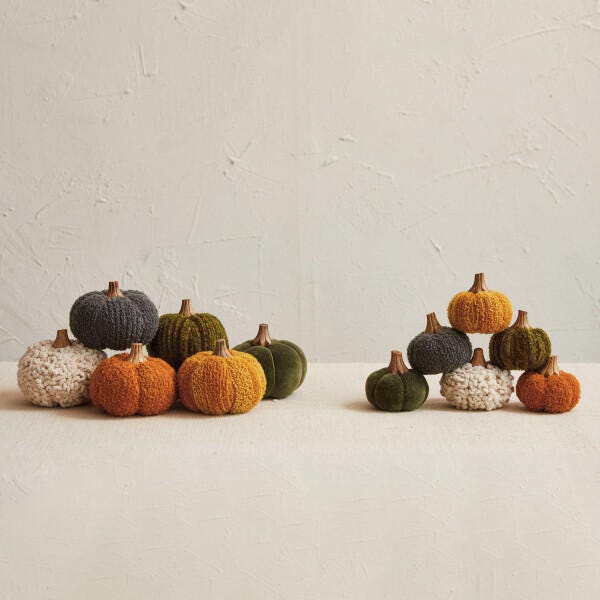 Pumpkin Holiday D&eacute;cor (Set of 6), , rollover
