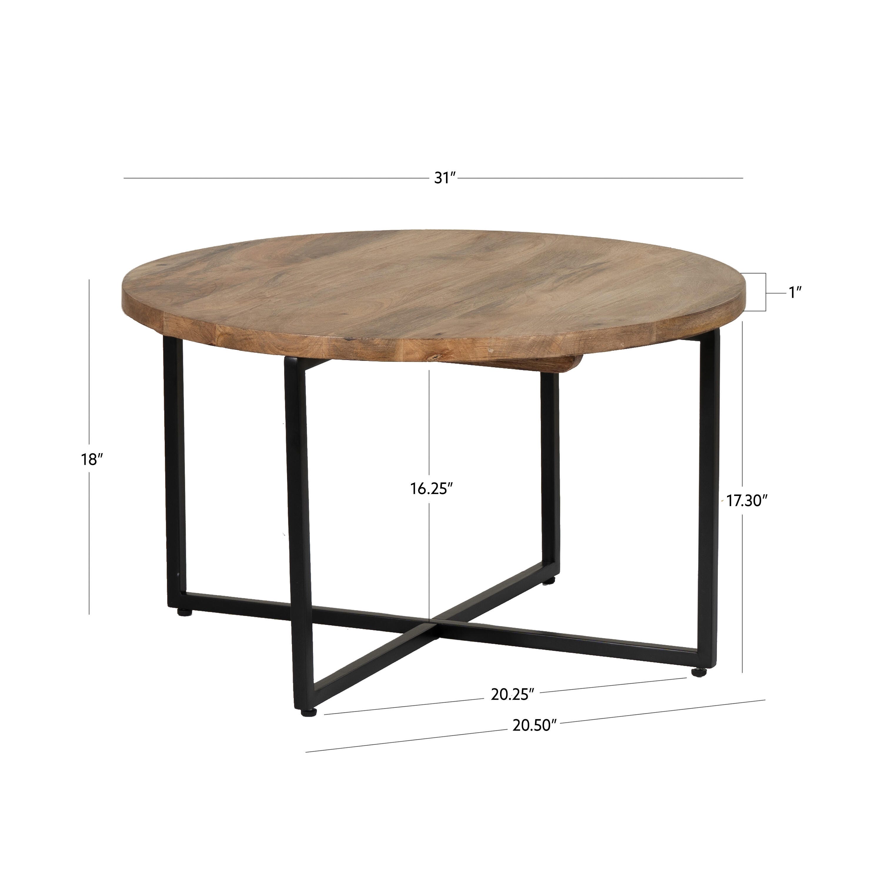 Linon Celia Coffee Table, , large