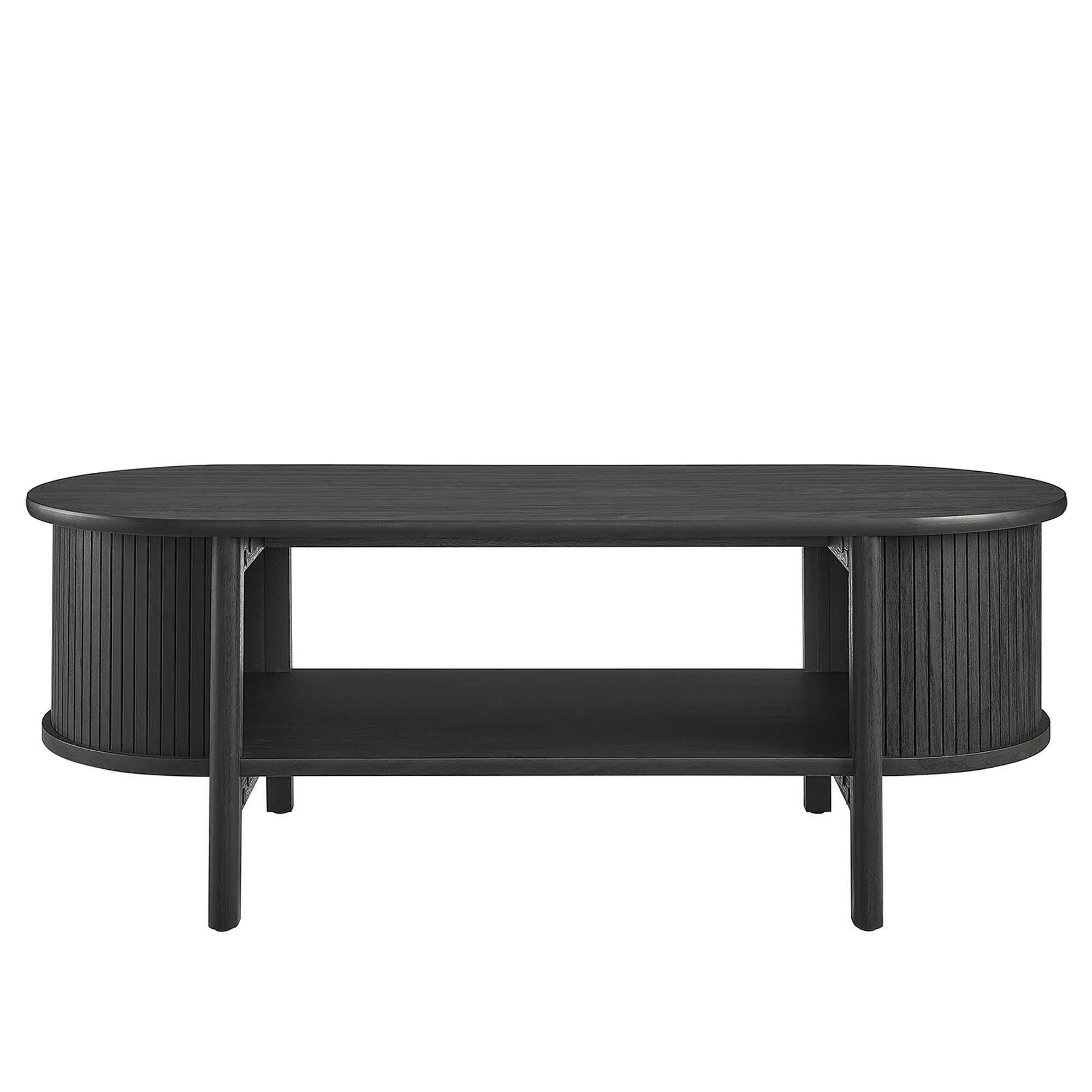 Modway Cadence Coffee Table, Black, large