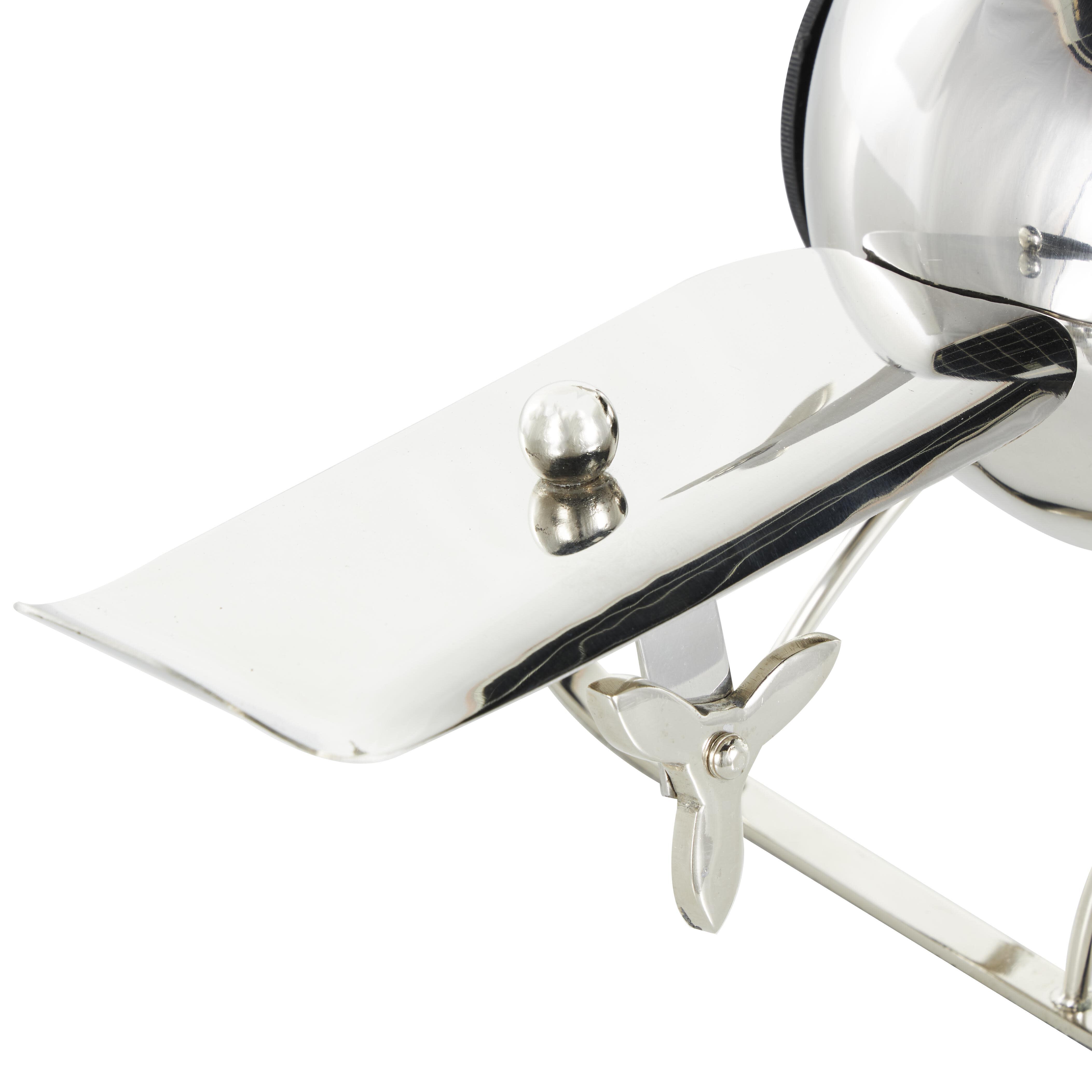 Bayberry Lane Airplane Tabletop Clock, , large