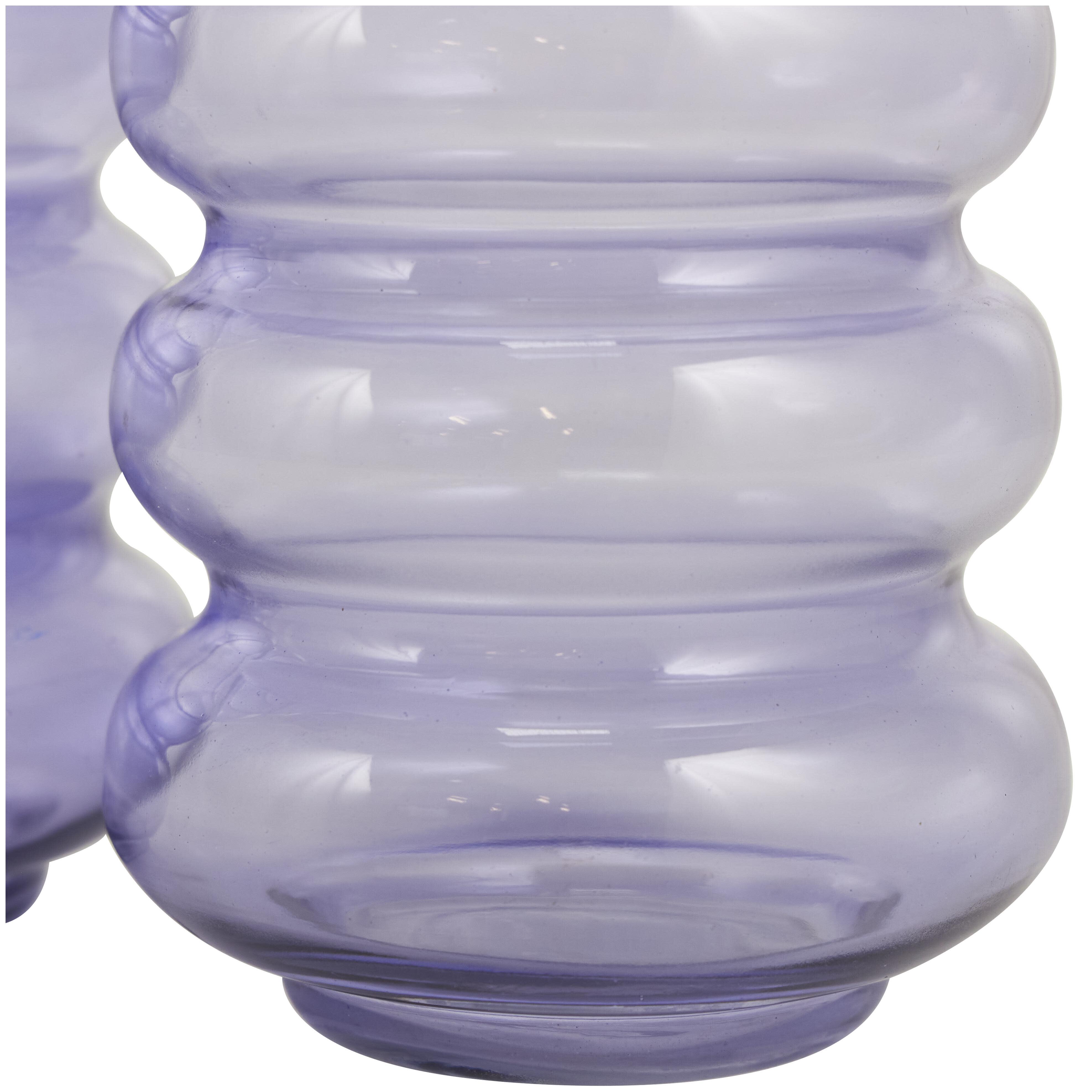 The Novogratz Bubble Vase (Set of 2), Purple, large