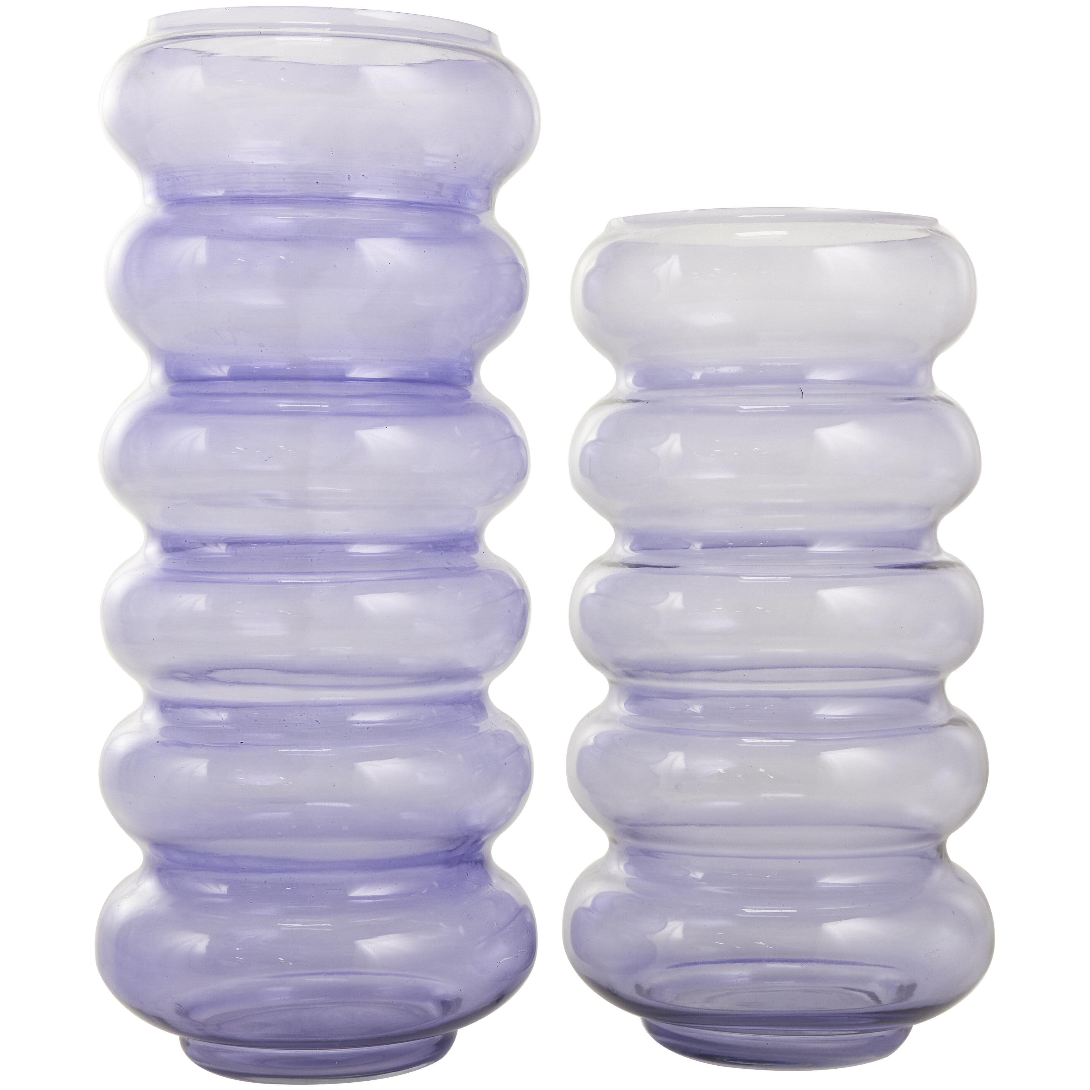 The Novogratz Bubble Vase (Set of 2), Purple, large